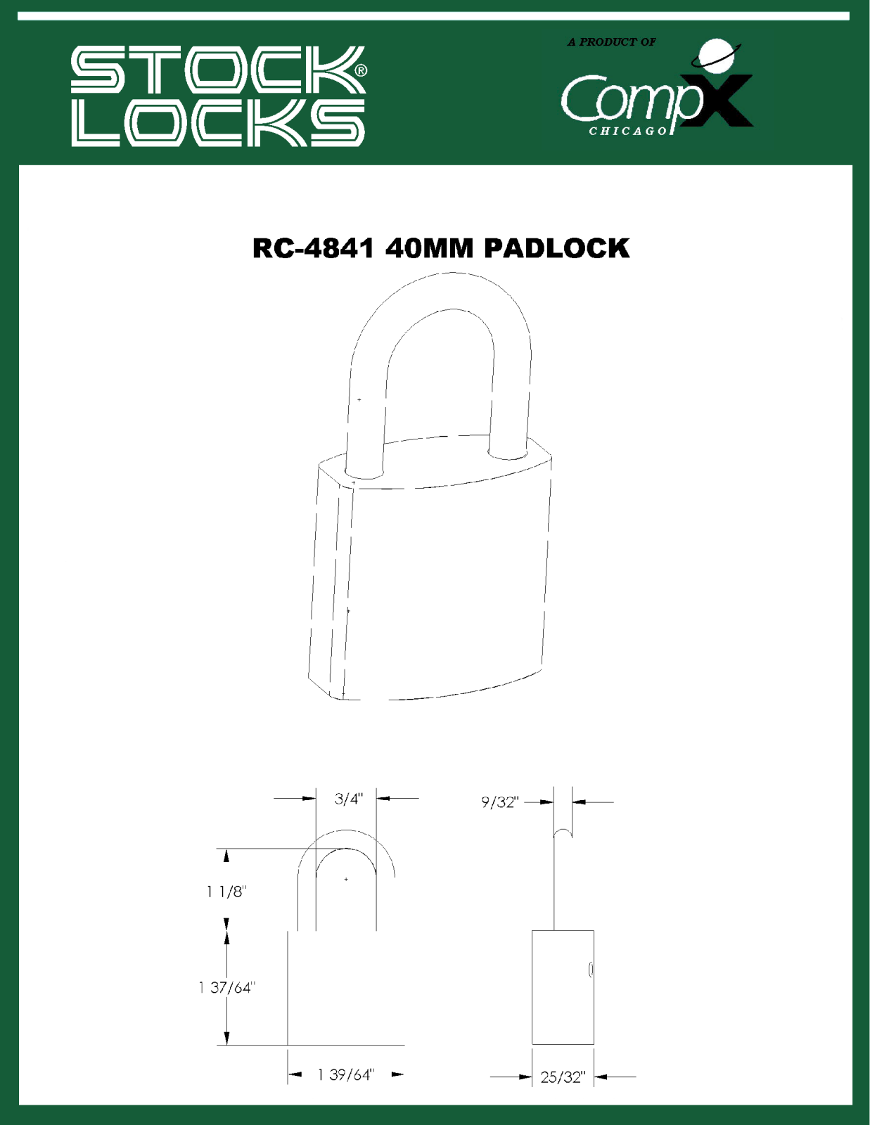 Compx RC-4841 drawing