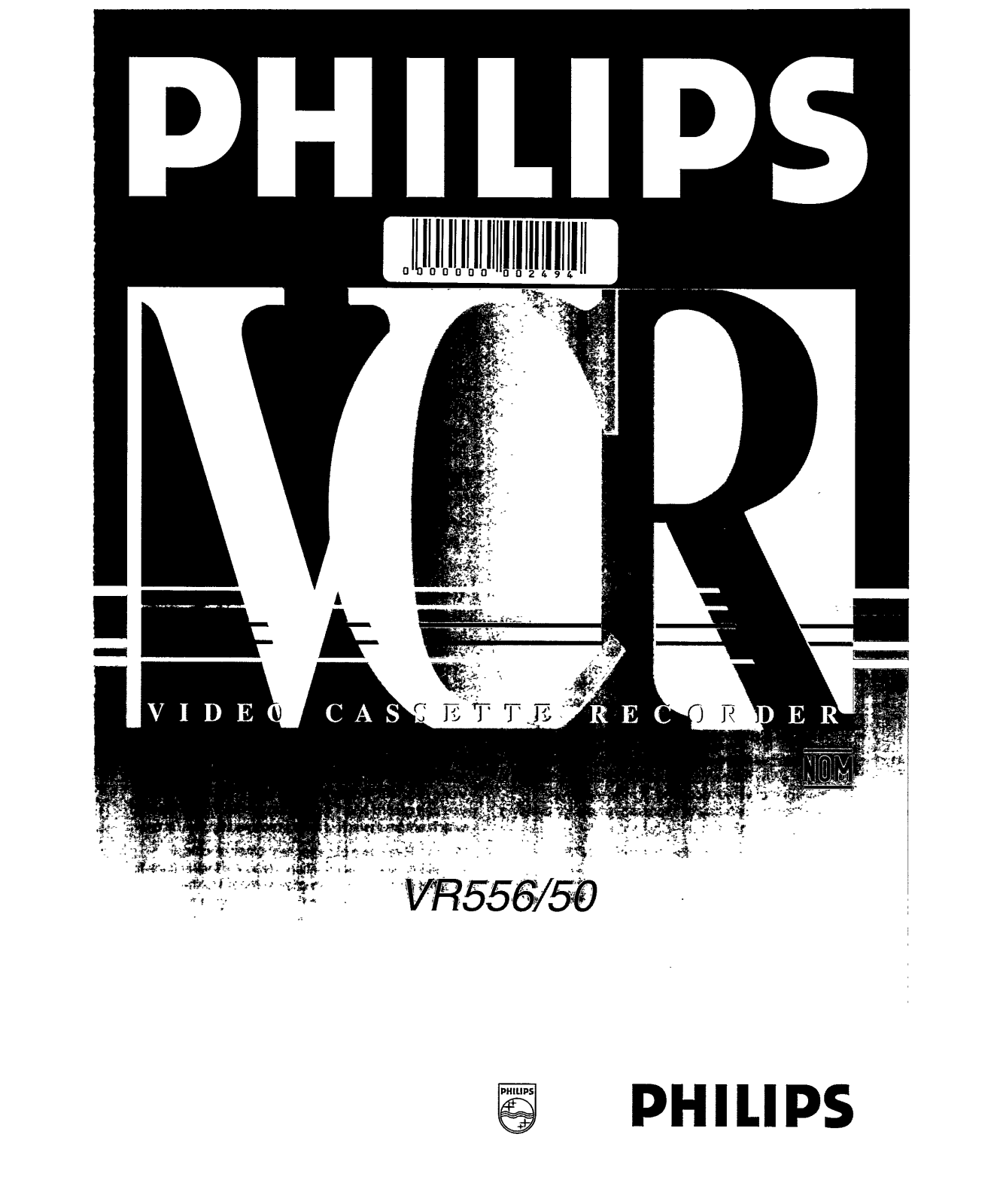 Philips VR556/50 User Manual