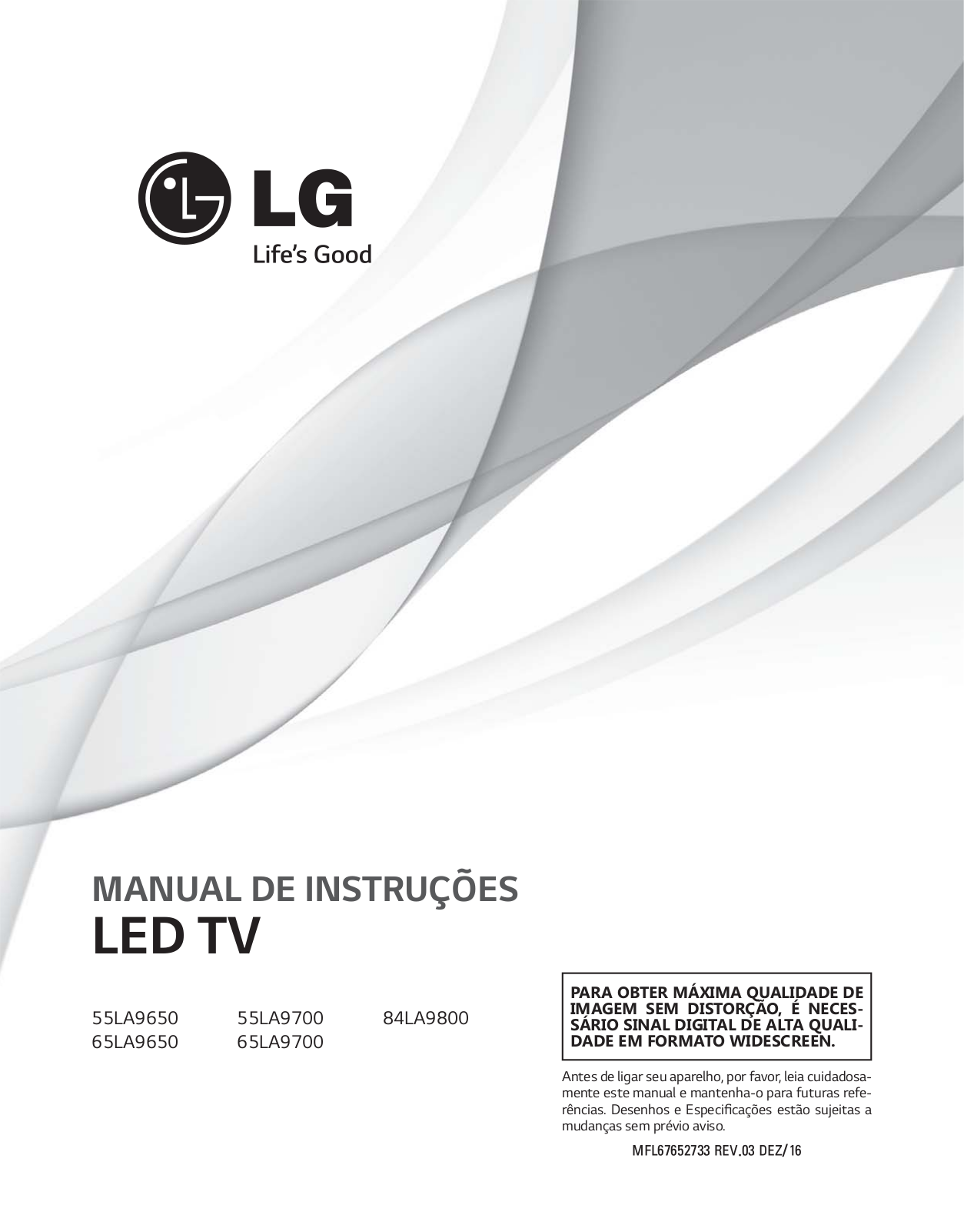 LG 55LA9650 User manual