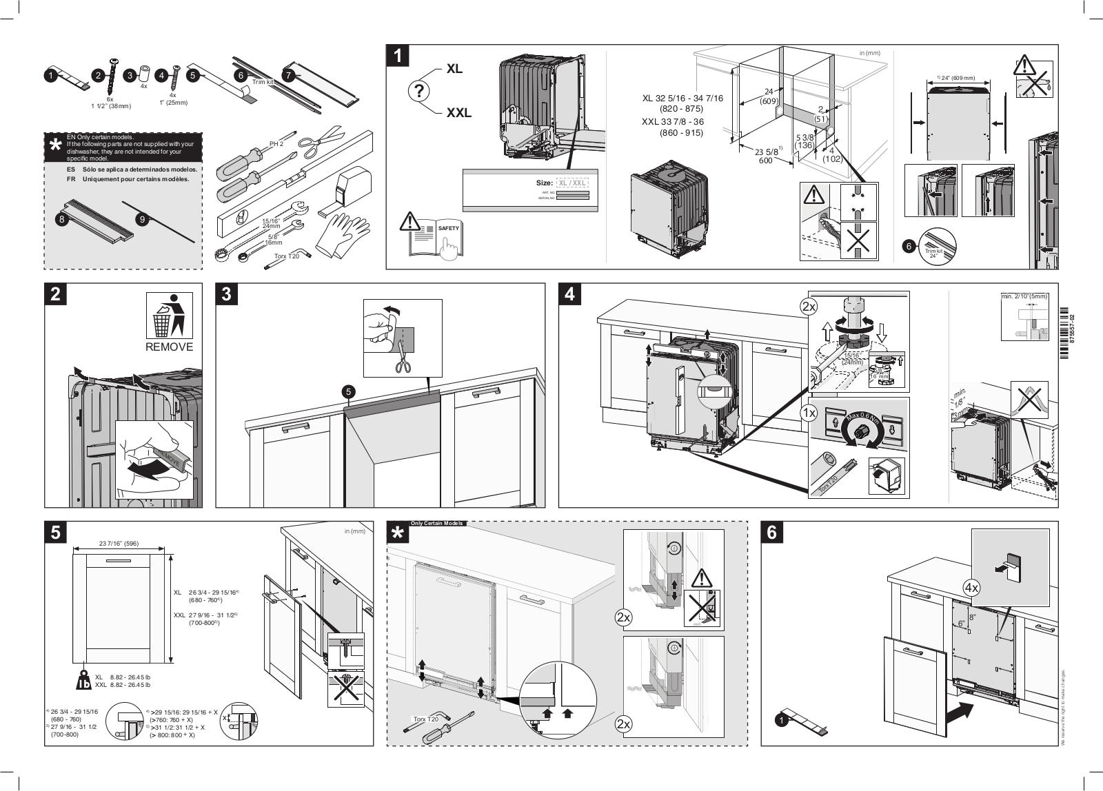 ASKO DFI564, DFI786XXL.SOF Installation guide - ManualMachine.com