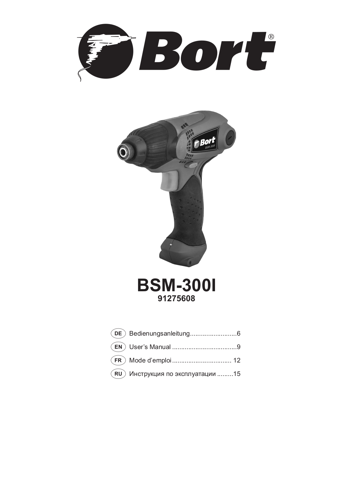 Bort BSM-300I User Manual