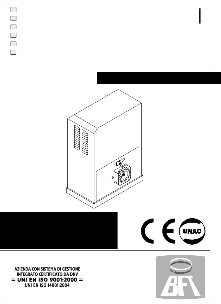 BFT SP 4000 User Manual