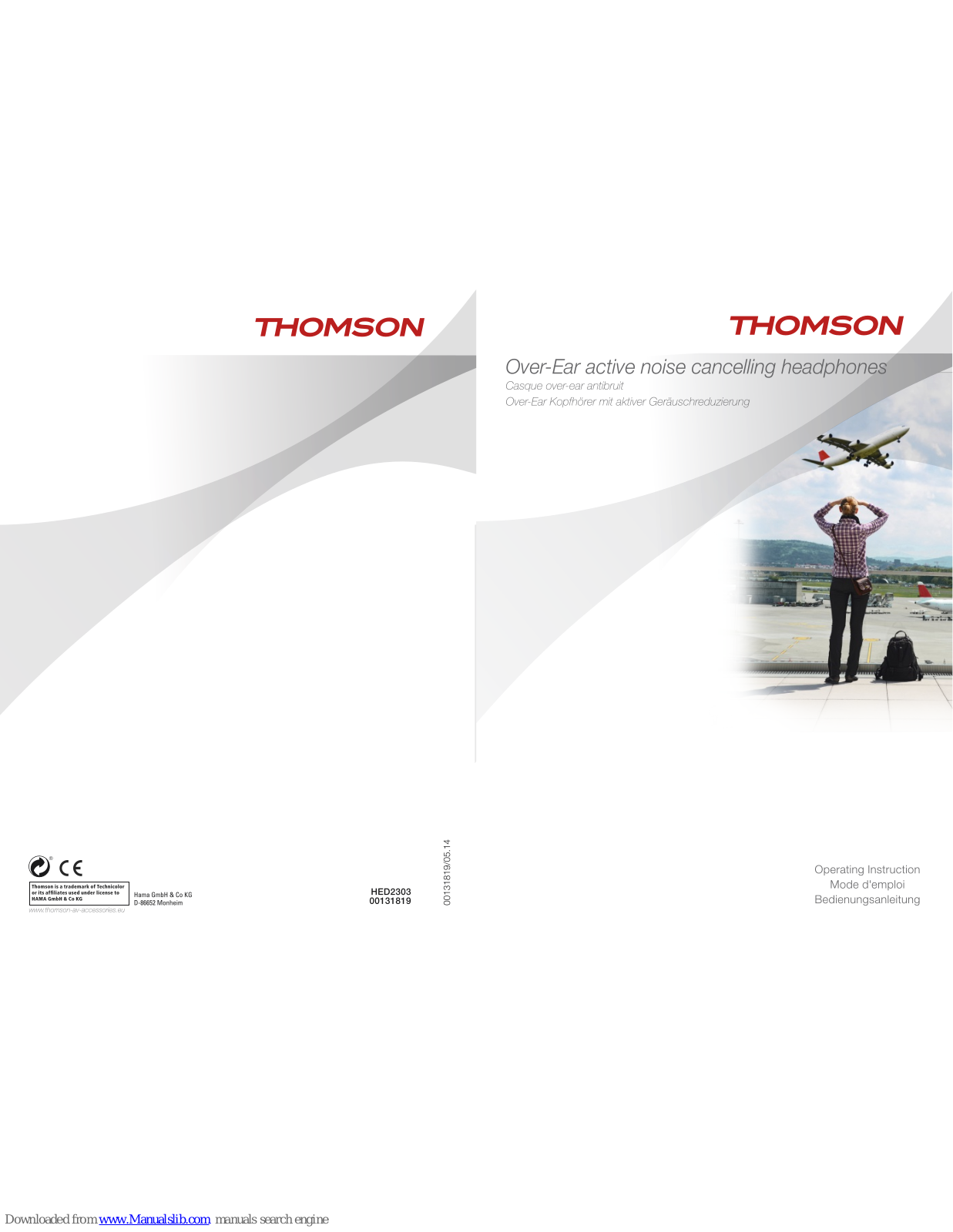 THOMSON hed2303 Operating Instructions Manual