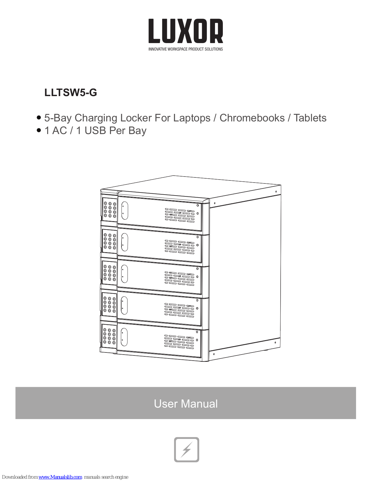 Luxor LLTSW5-G User Manual