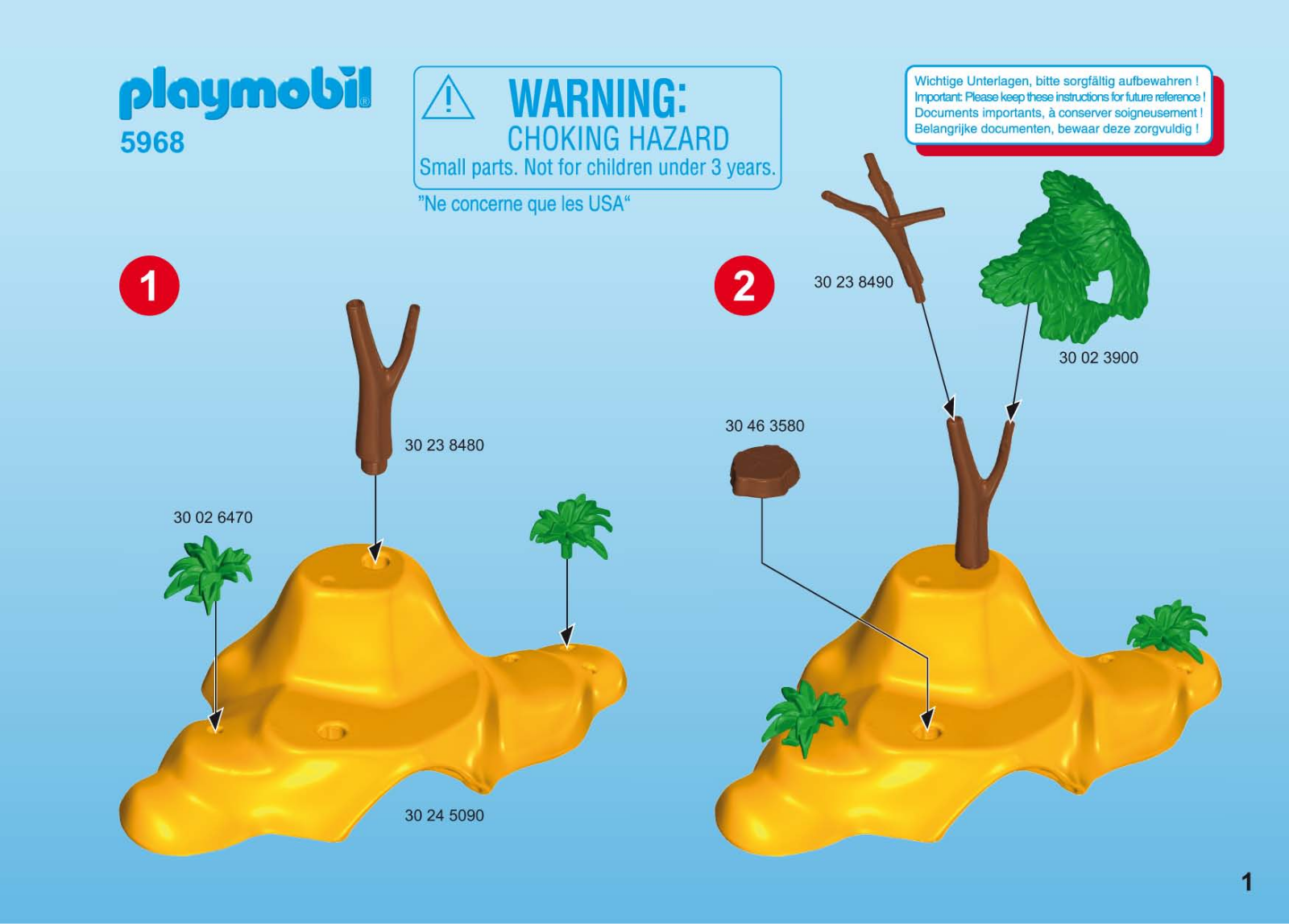 Playmobil 5968 Instructions