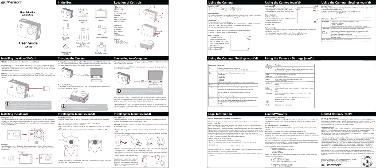 Emerson EVC600 User Manual