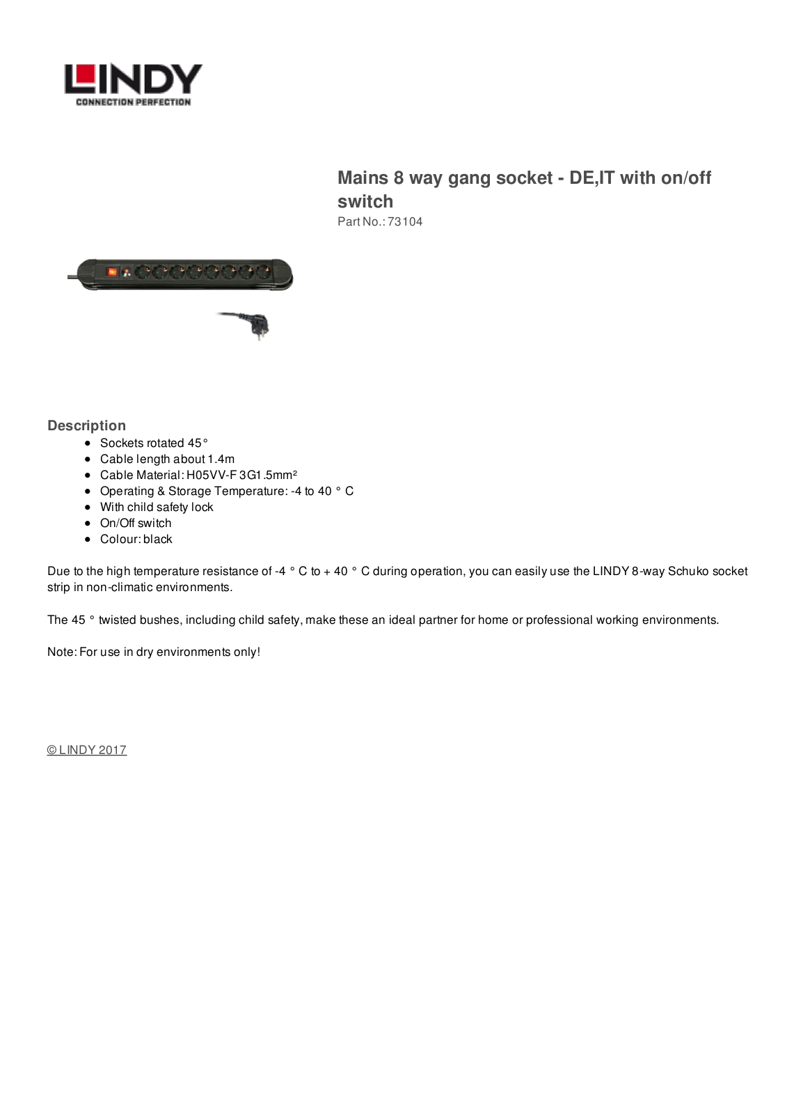 Lindy 73104 User Manual - ManualMachine.com