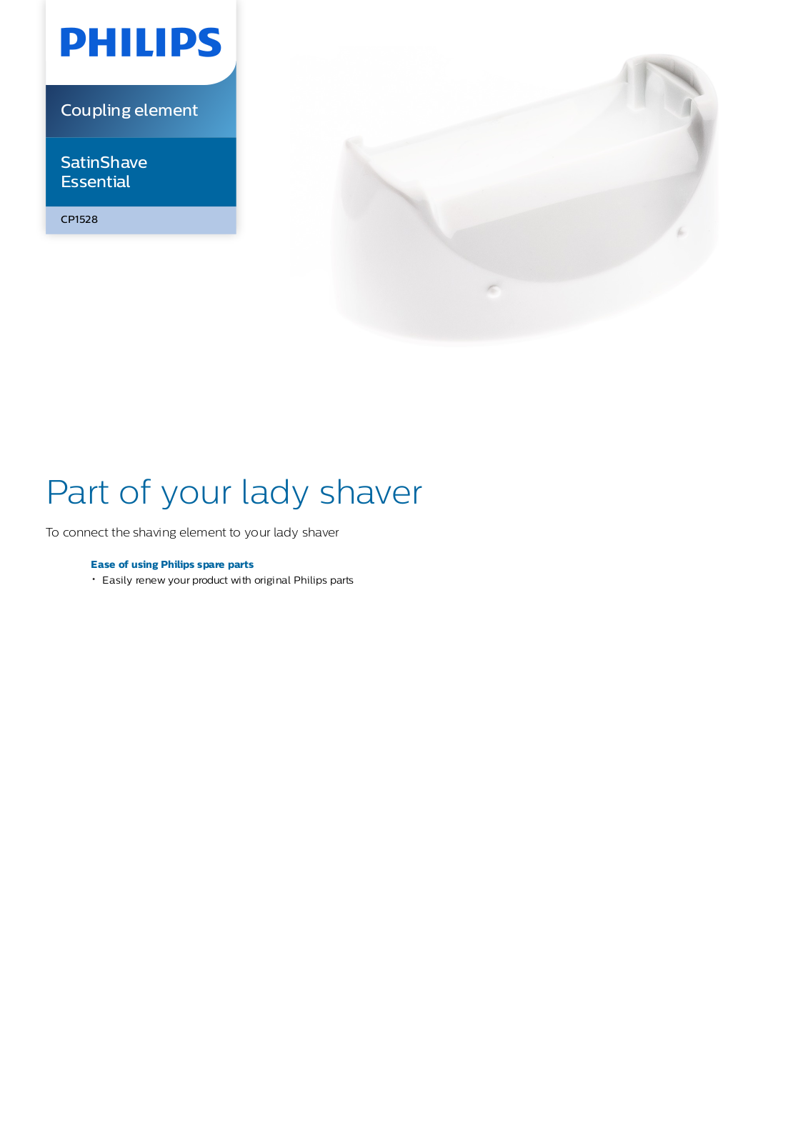 Philips CP1528/01 leaflet - ManualMachine.com