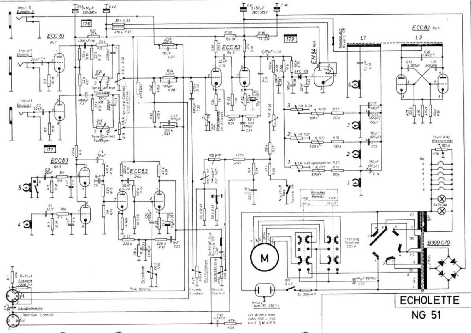 Klemt echolette ng51 schematic