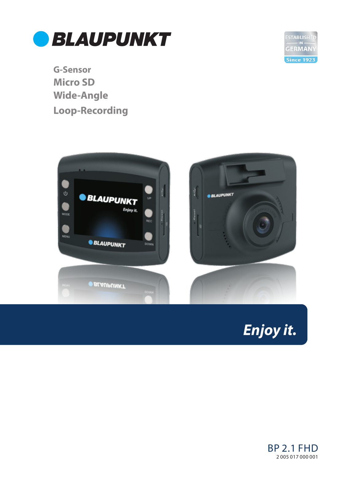 Blaupunkt BP2.1 FHD User guide