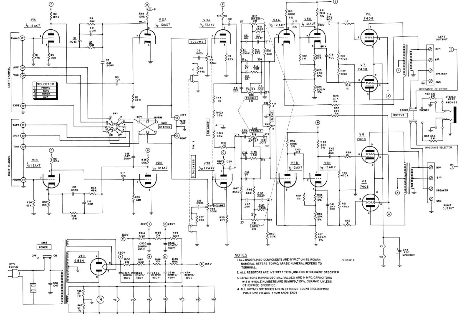 Bogen AP30 Schematic