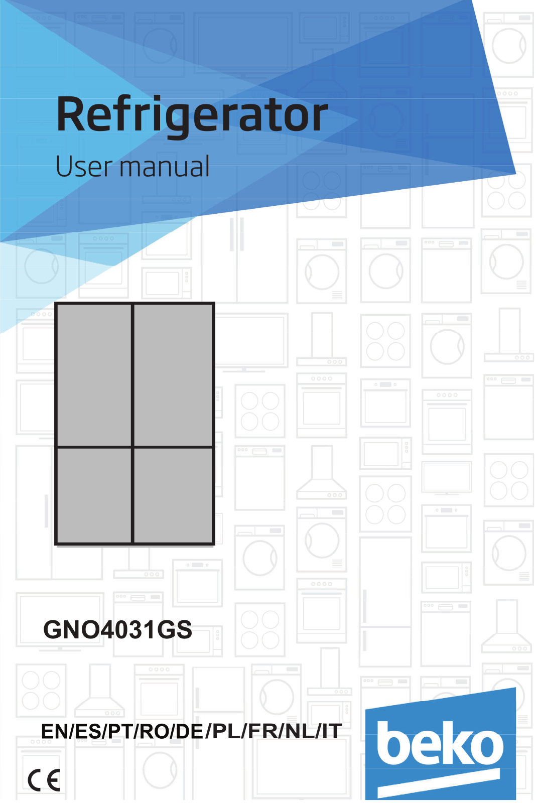 Beko GNO4031GS User Manual