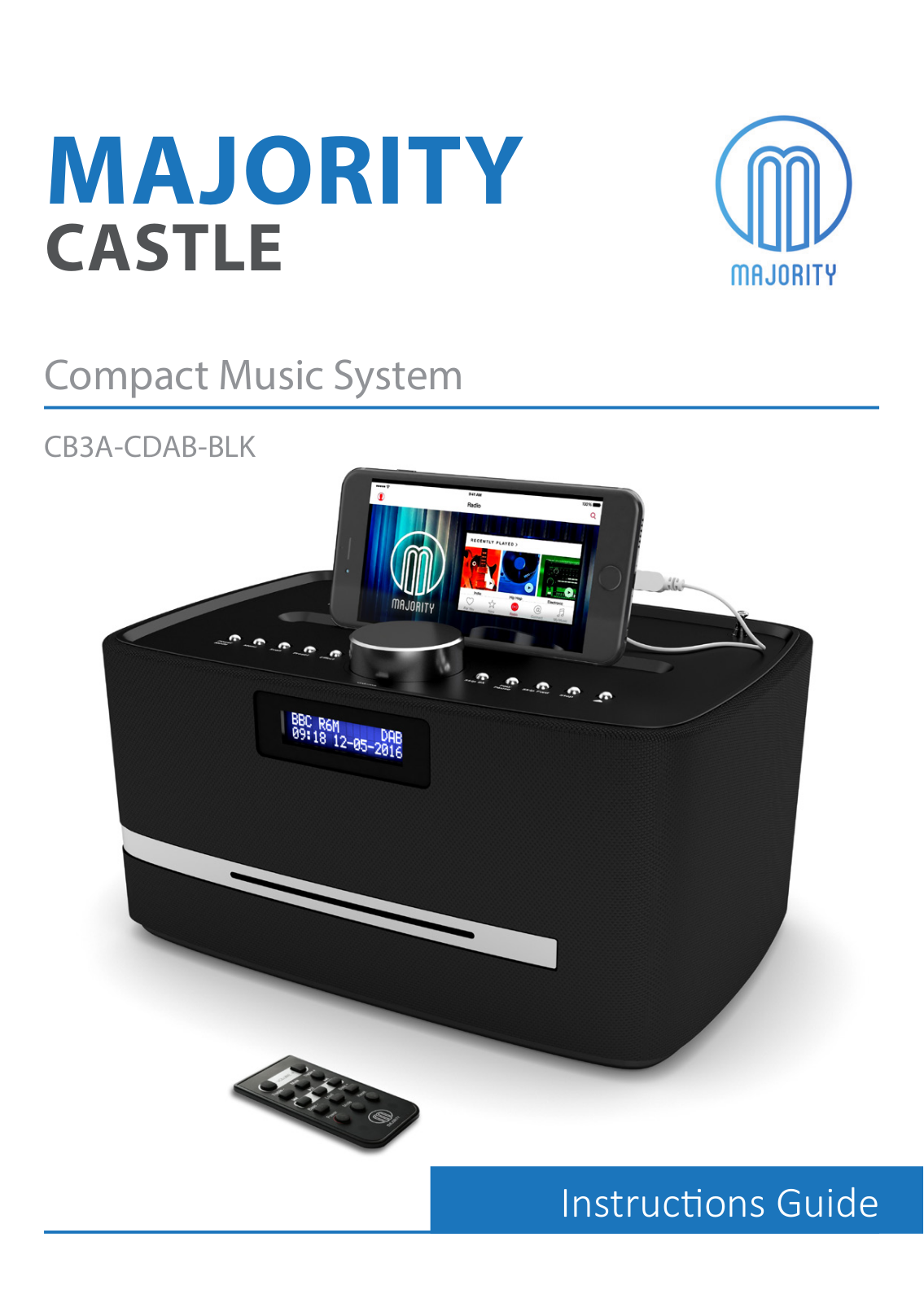 Majority CB3A-CDAB-BLK User Manual