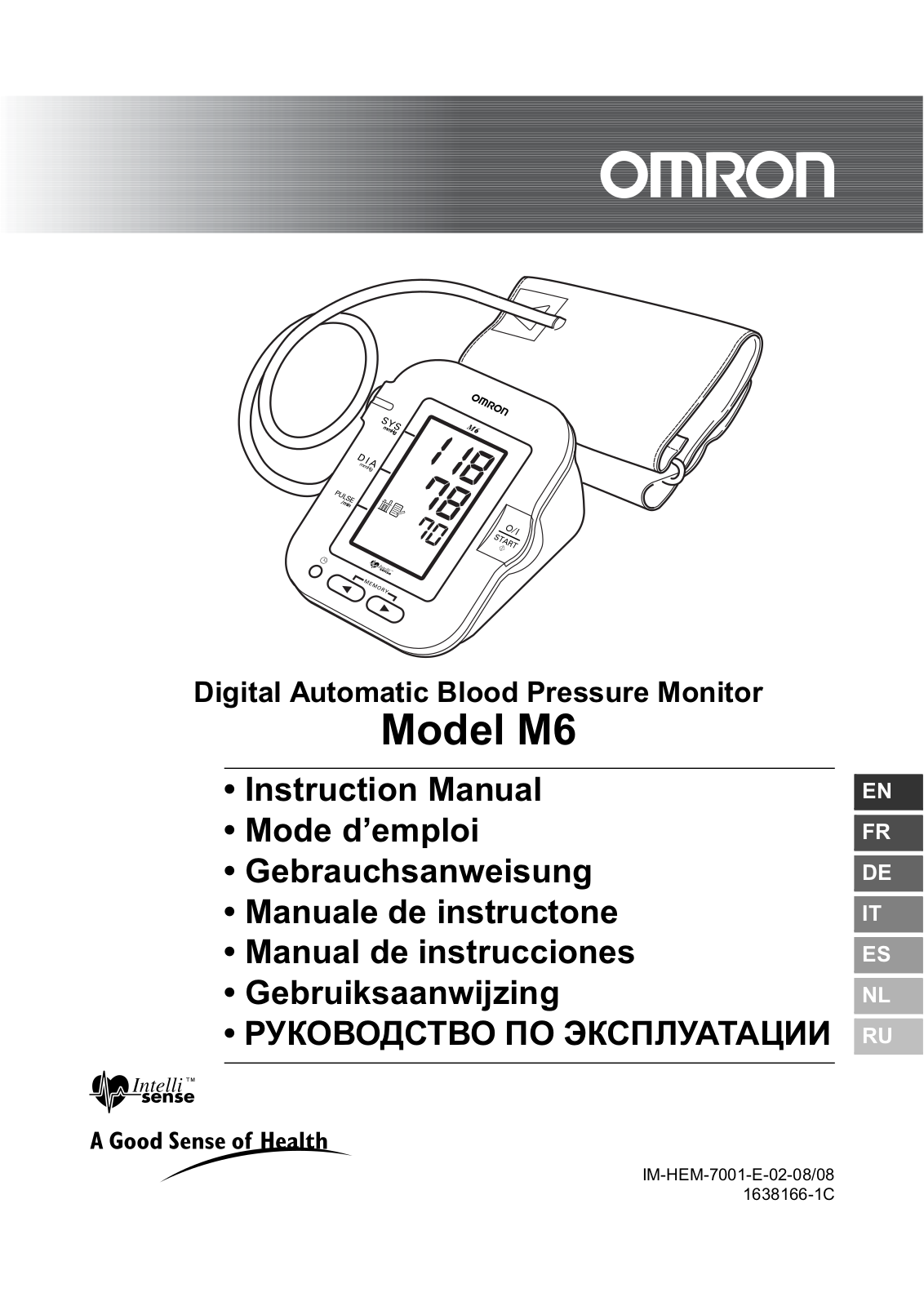 Omron M6 User Manual 2