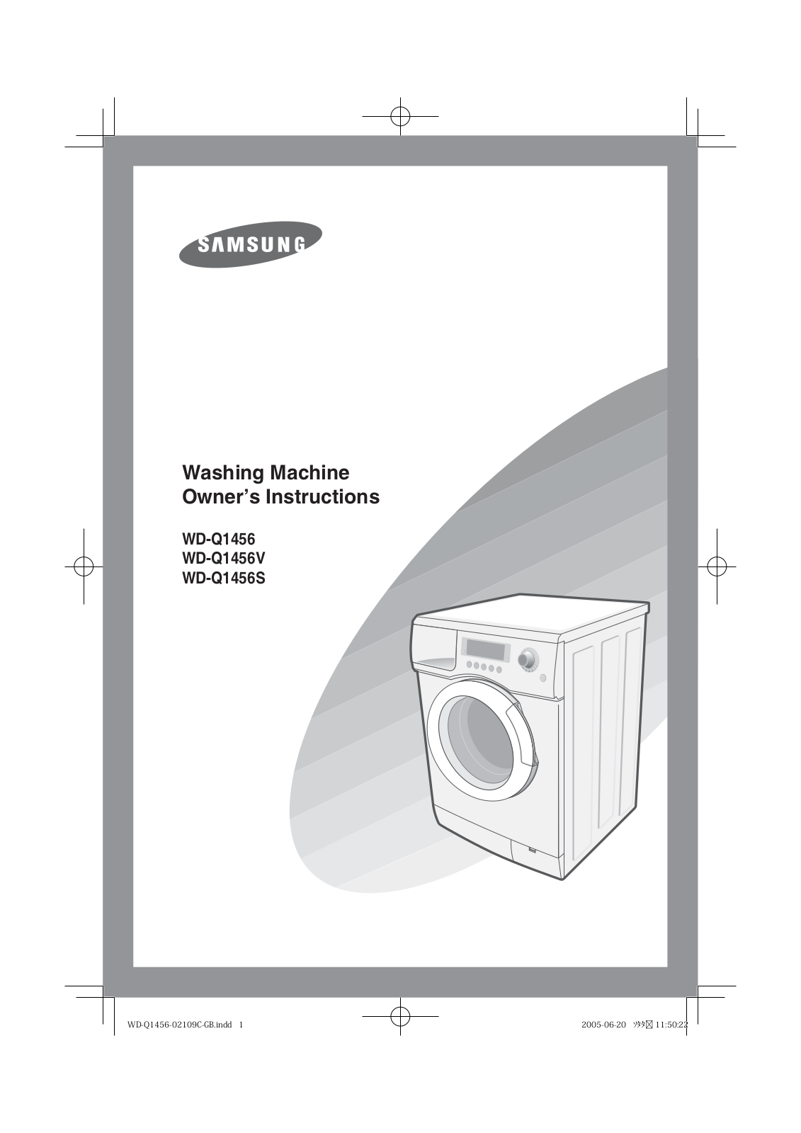 Samsung WD-Q1456V User Manual