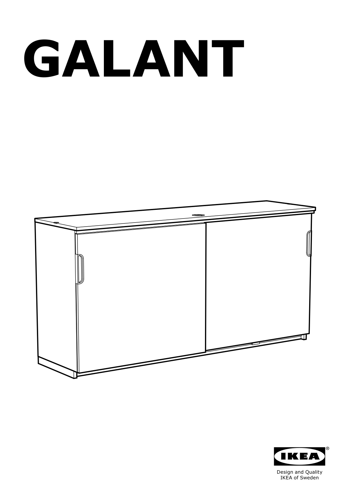 Ikea S49046544, S09897956, 20206514 Assembly instructions