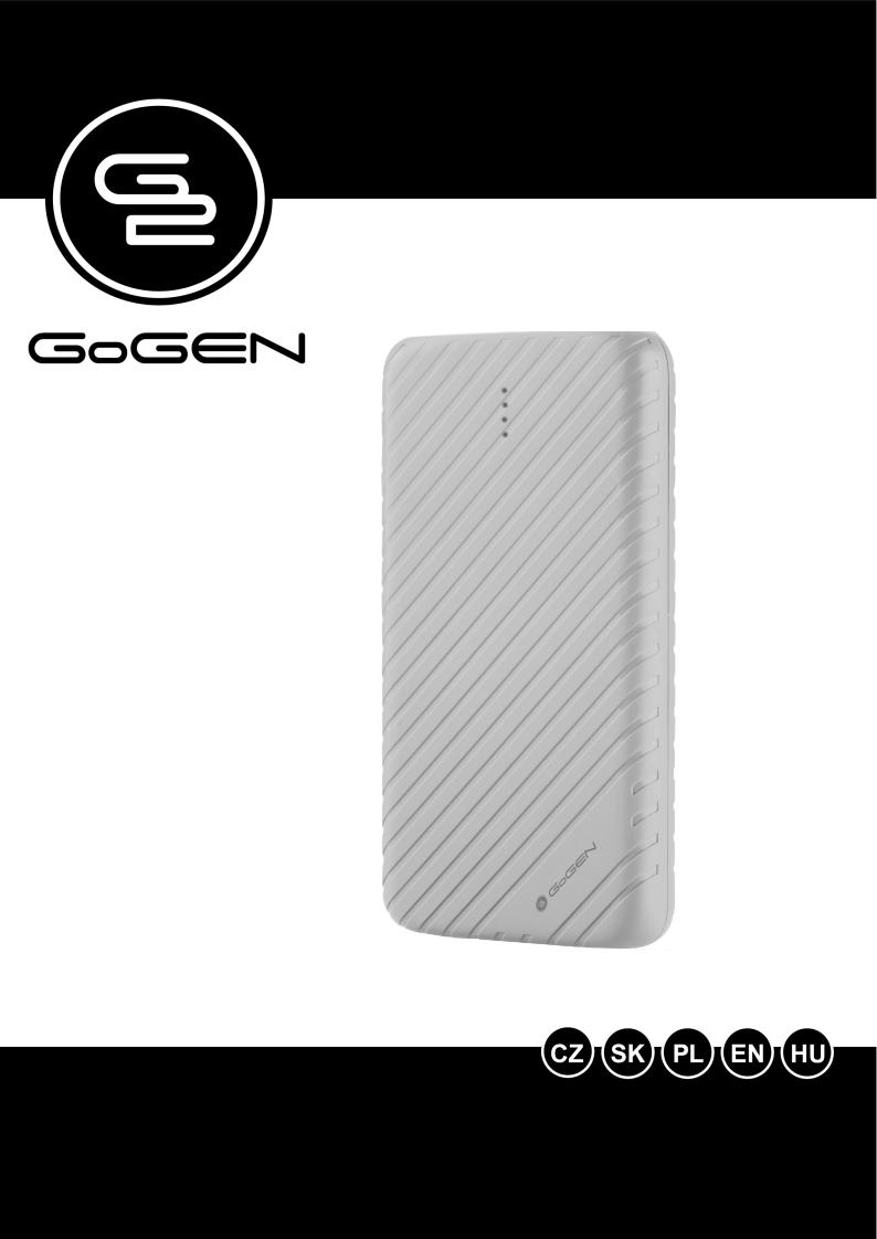 GoGEN PB 80003 W, PB 80003 P User Manual