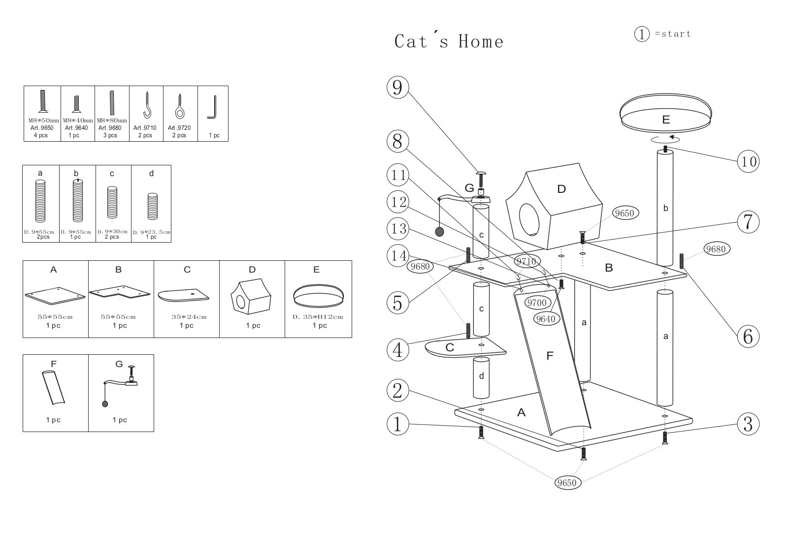 Unbranded Cats Home User Manual