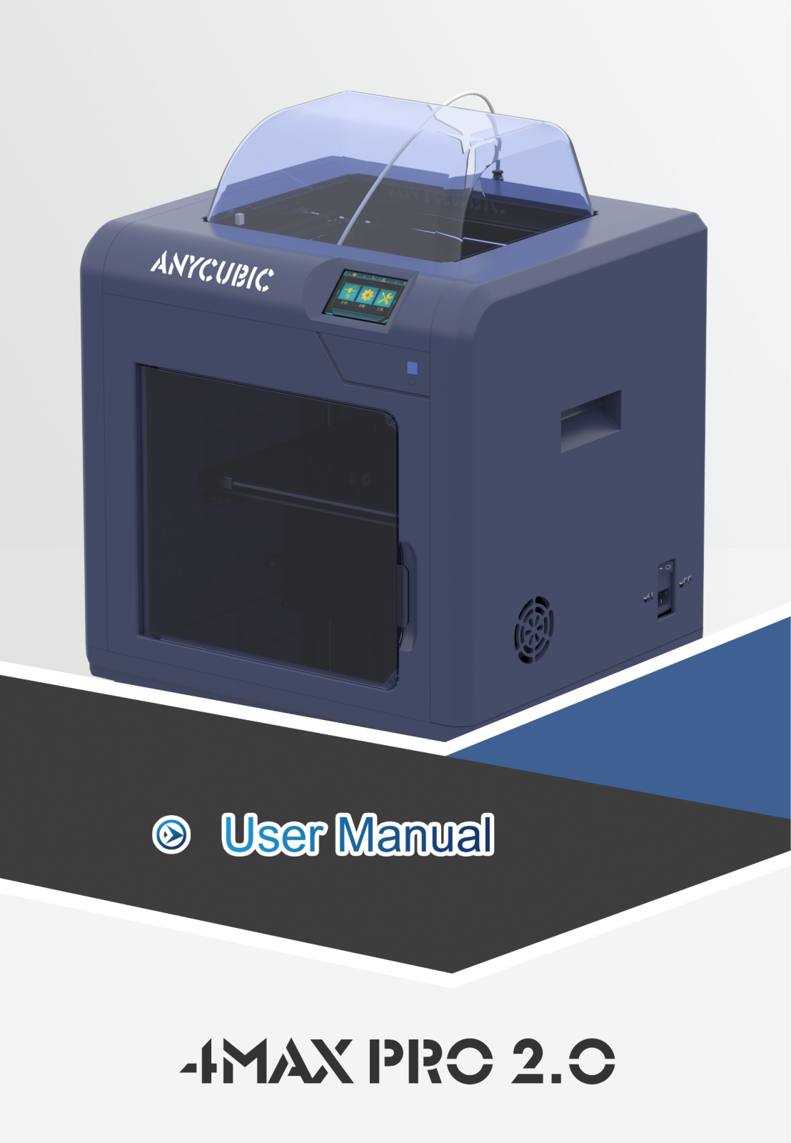 Anycubic 4max pro 2.0 User guide