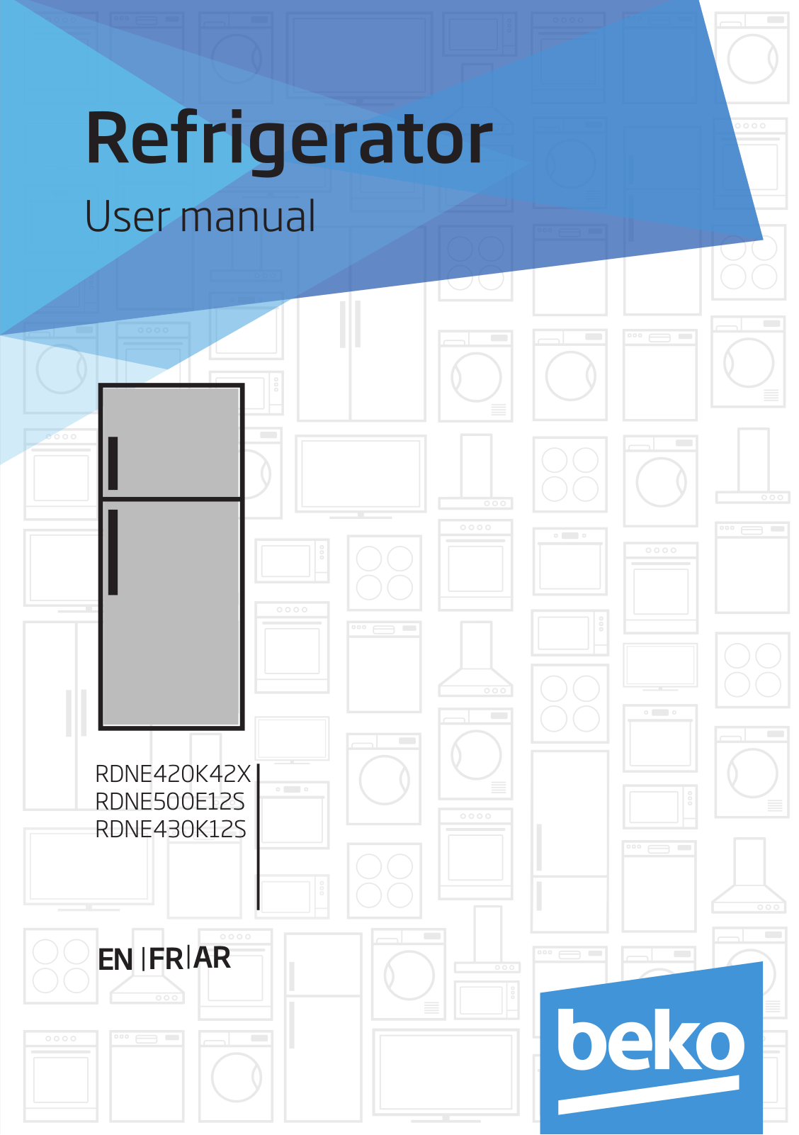 Beko RDNE420K42X, RDNE500E12S, RDNE430K12S User manual