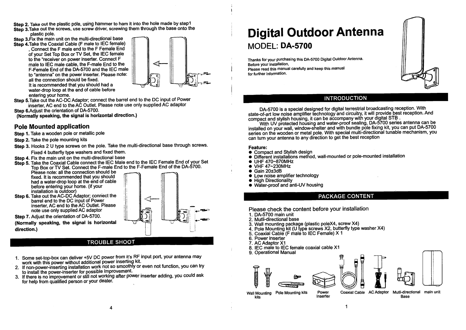 FreeTec DA-5700 User Manual - ManualMachine.com