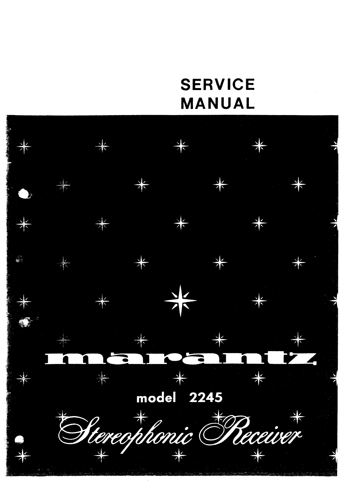 Marantz 2245 Service Manual