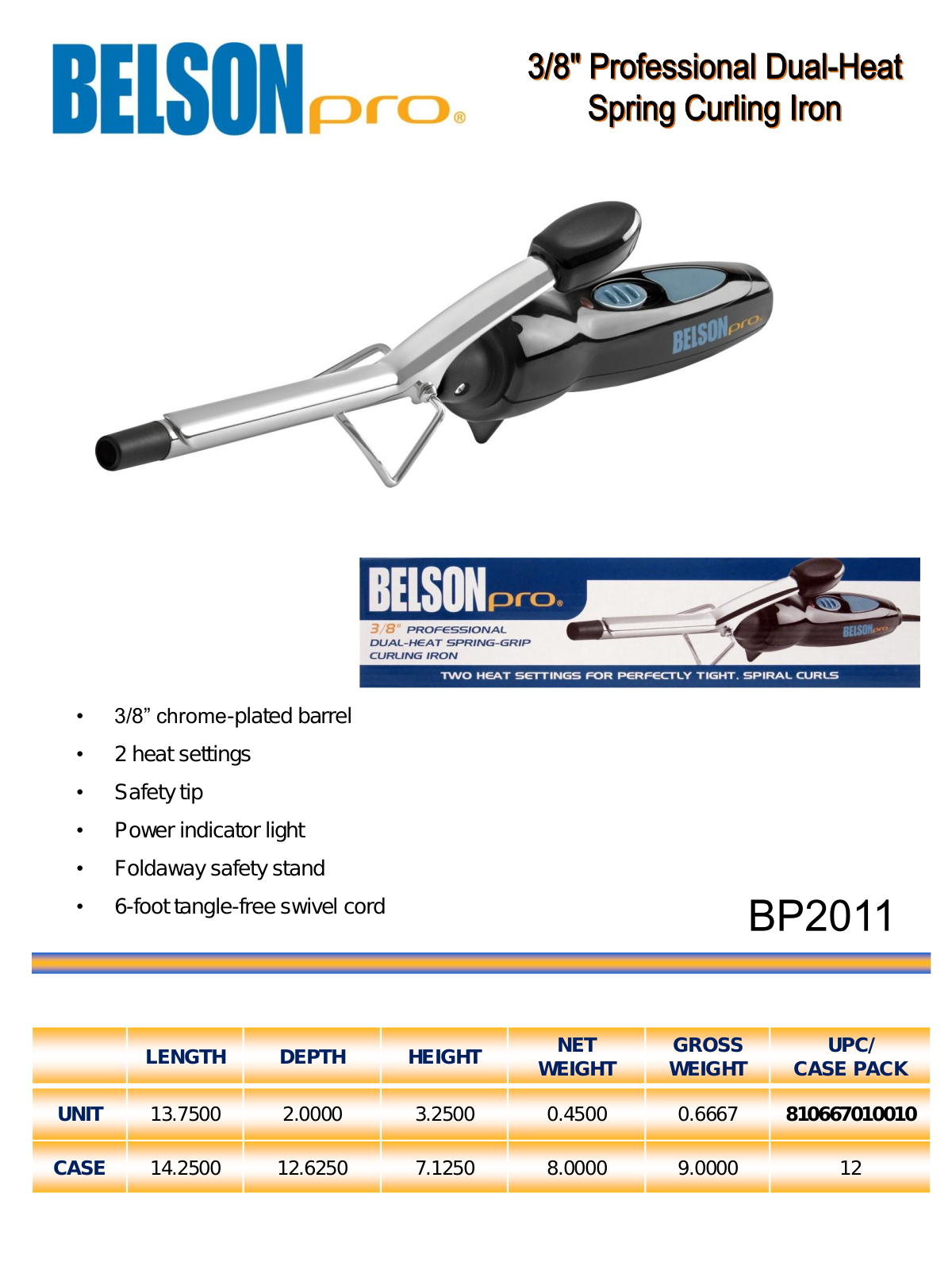 Belson BP2011 DATASHEET