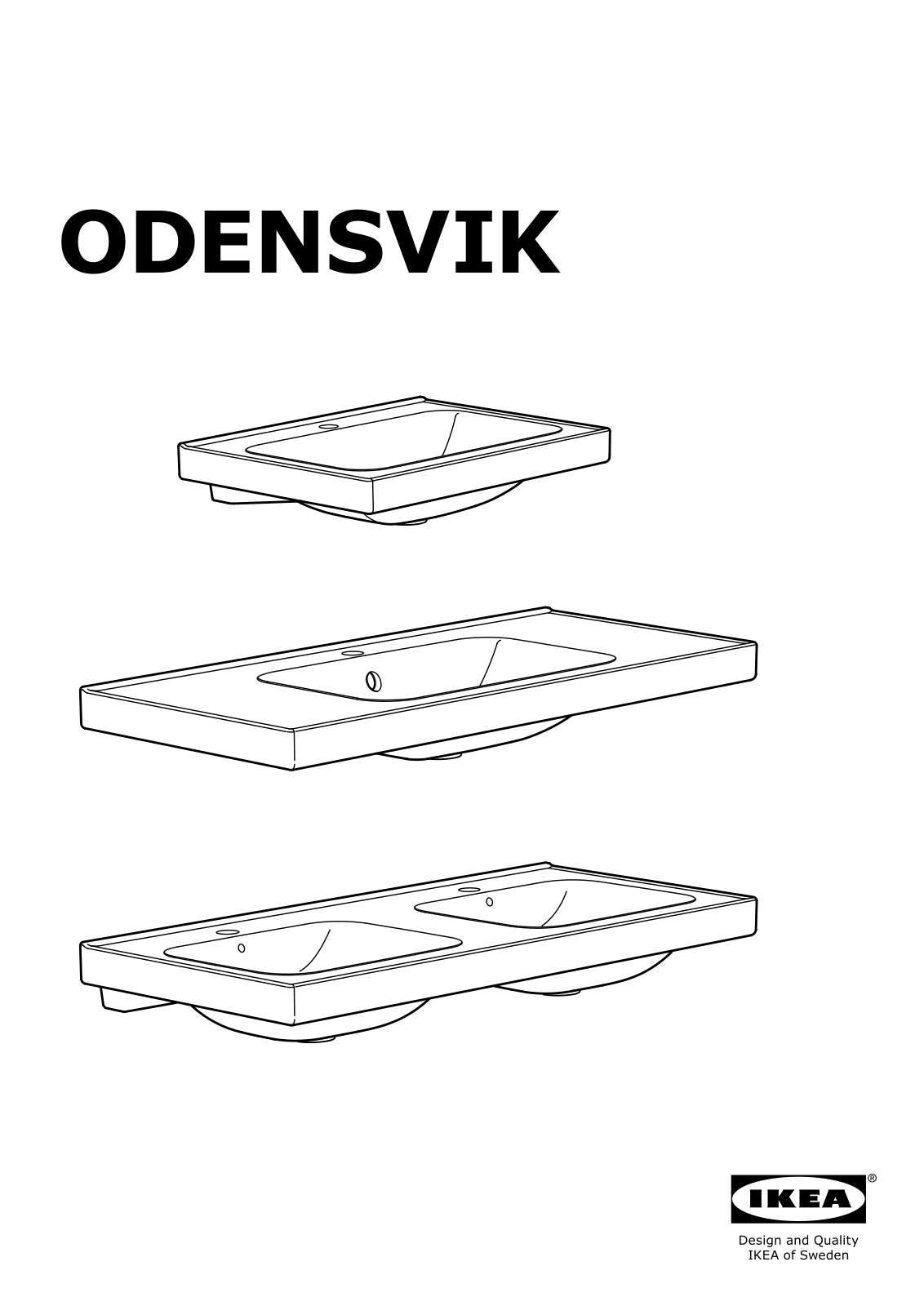 IKEA ODENSVIK User Manual