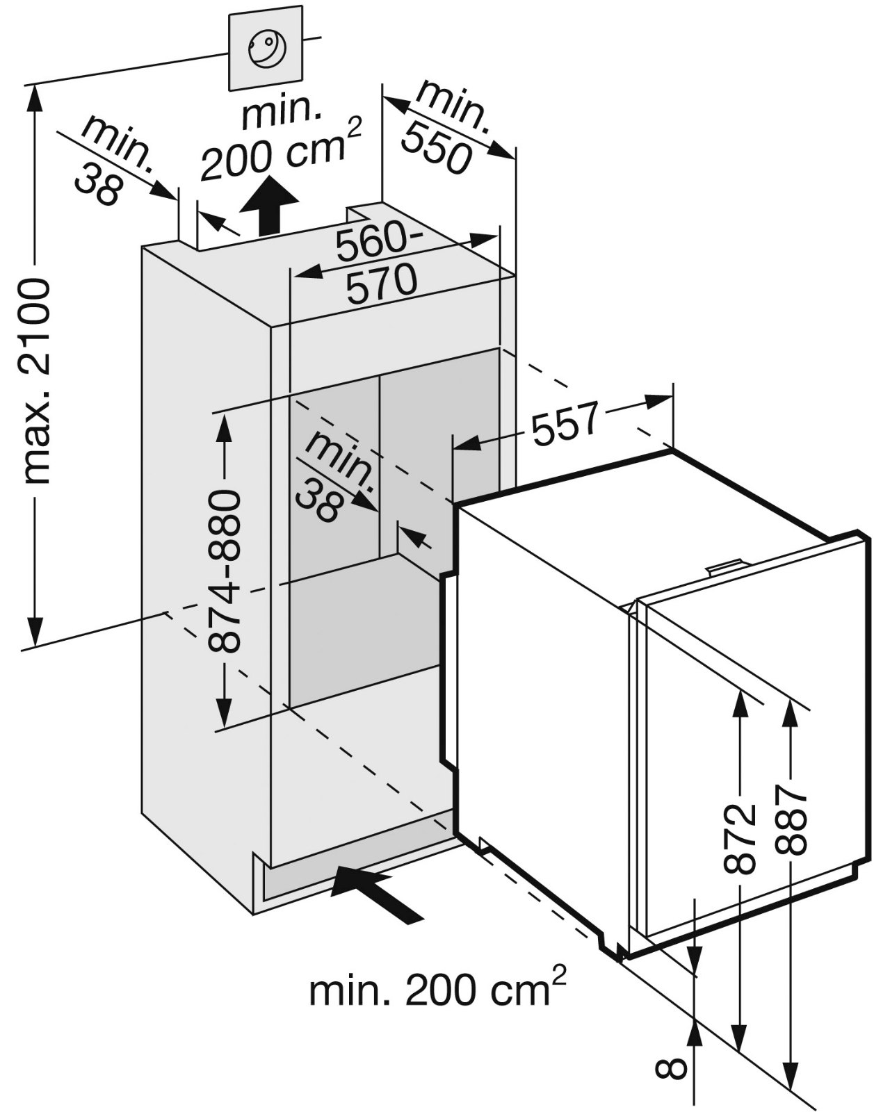 Liebherr EG 1113, EK 1554, EK 1750 User Manual