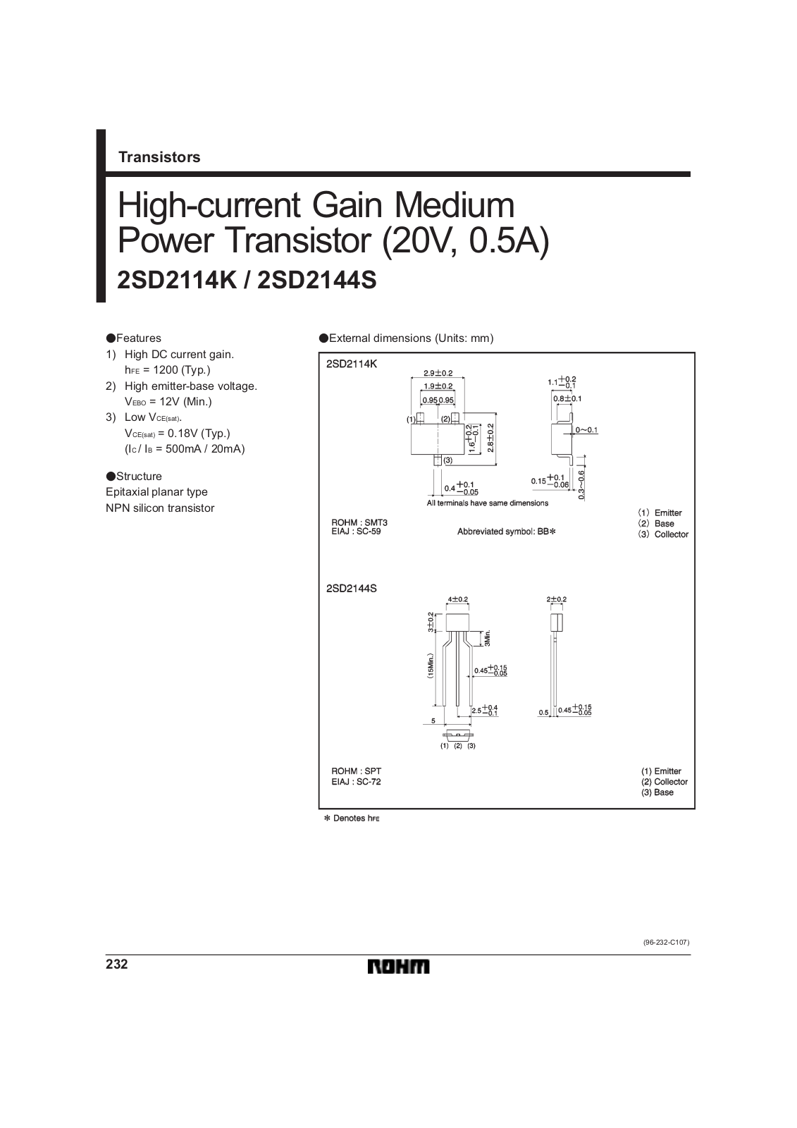 ROHM SD 2144 Datasheet - ManualMachine.com