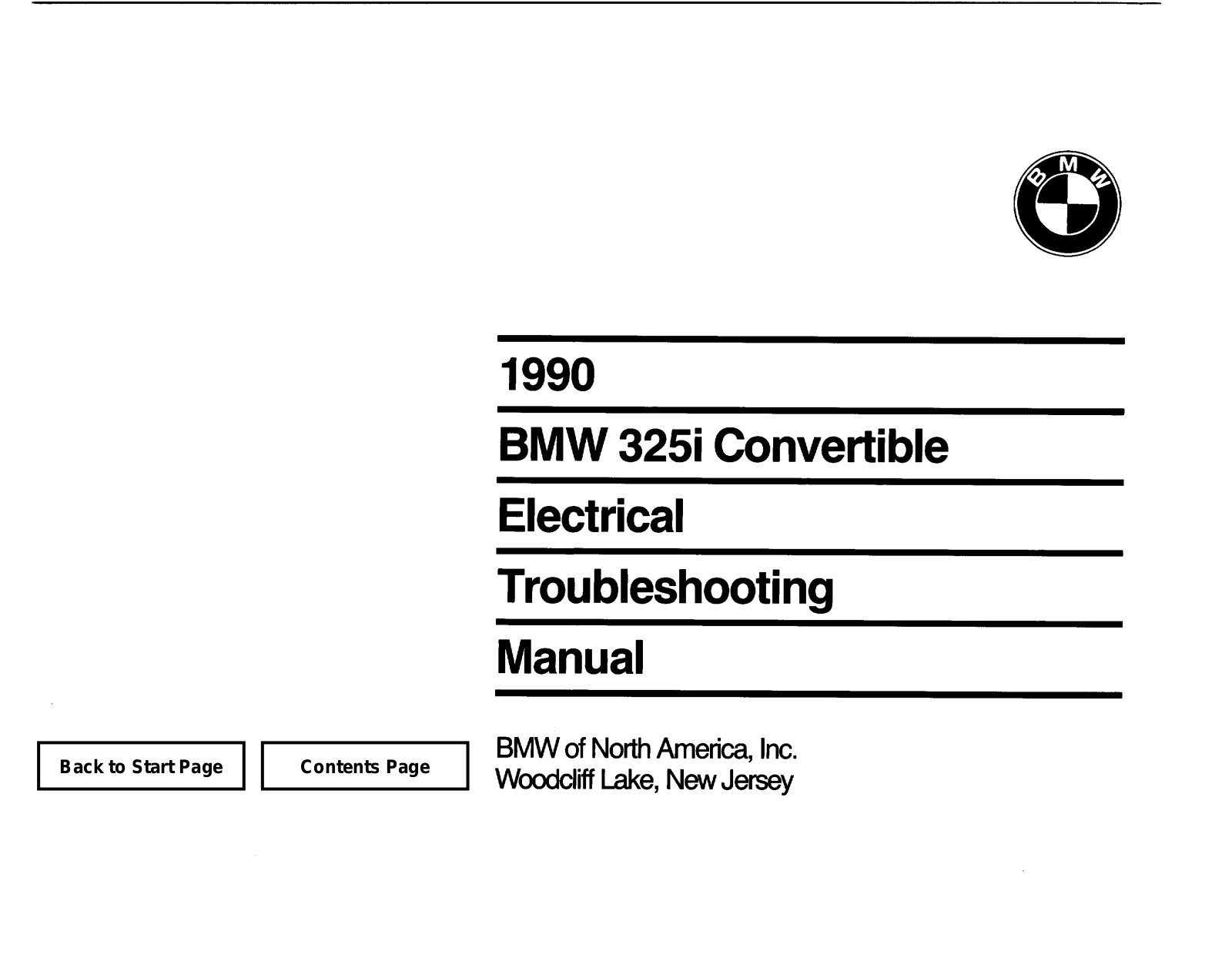 BMW 325i user guide