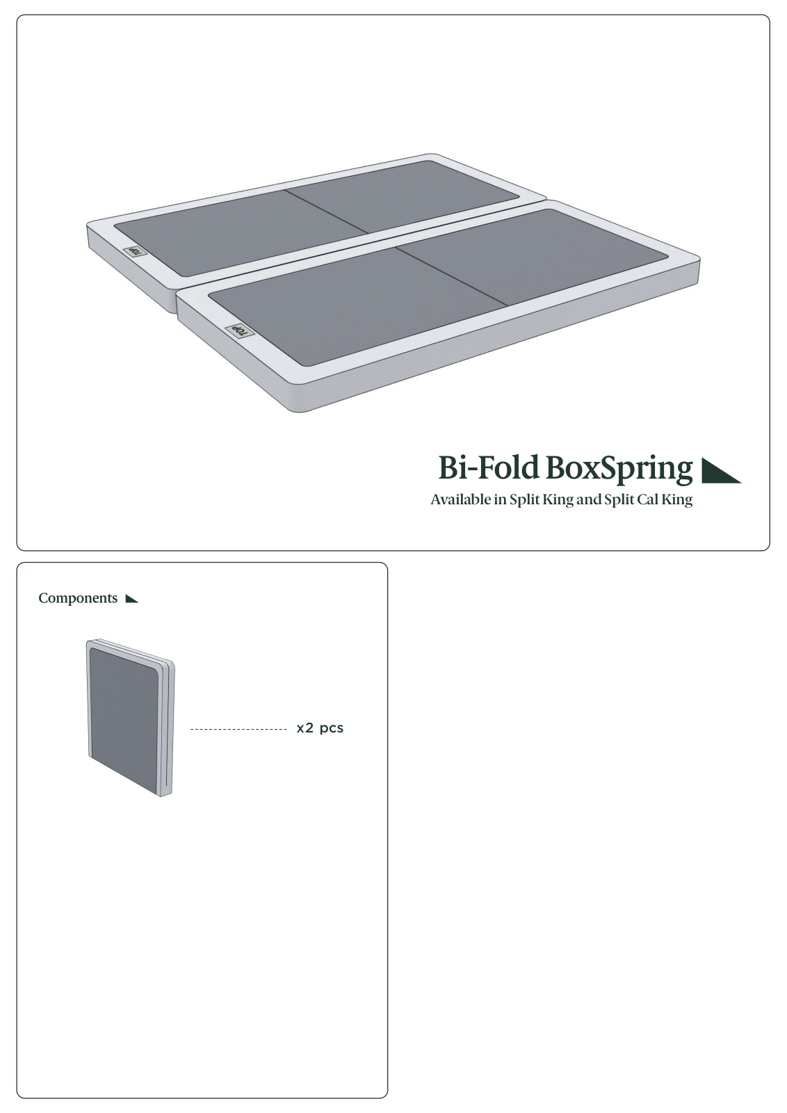 Wayfair Sleep™ W006110657 Installation & Assembly (for split versions)