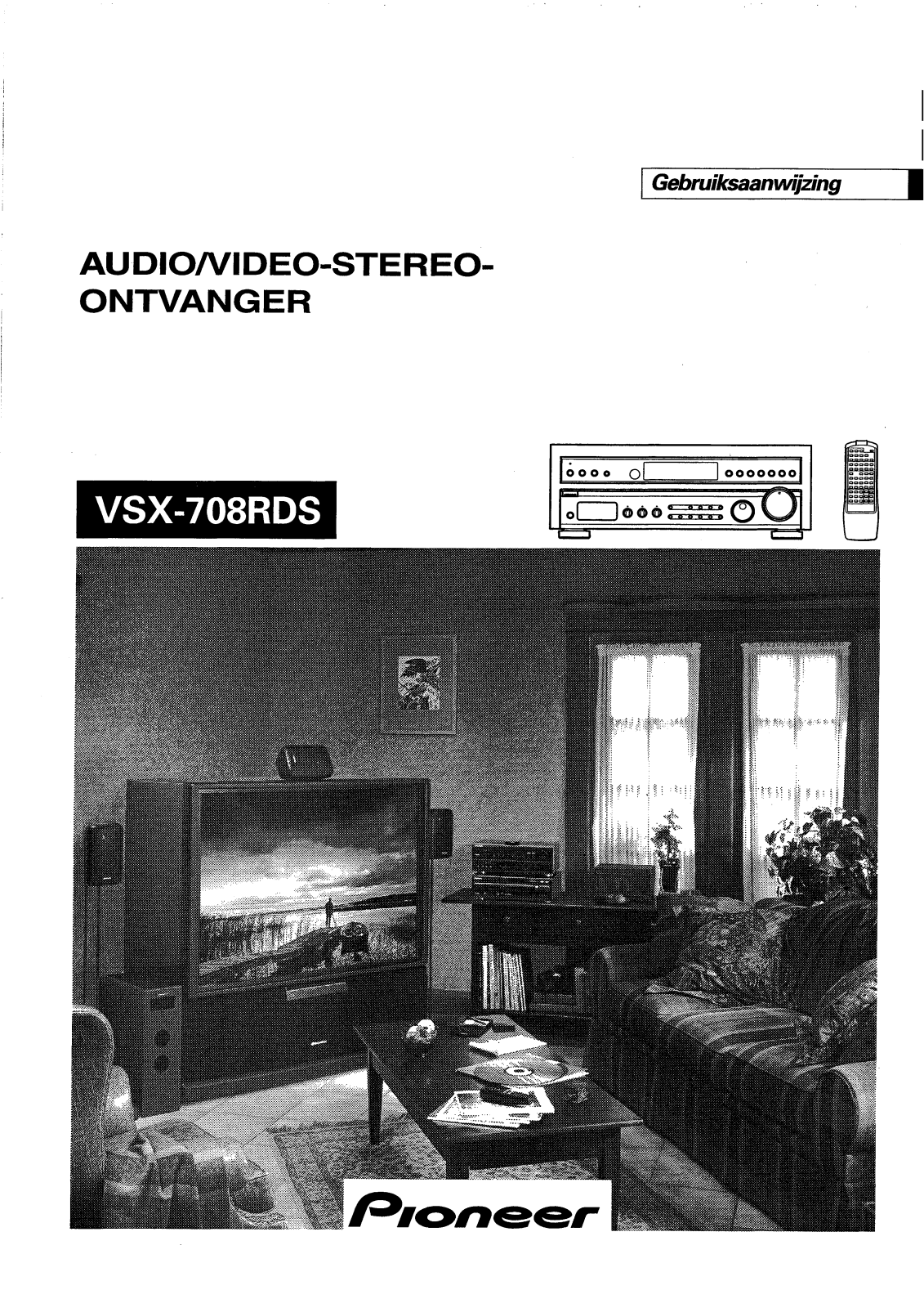 Pioneer VSX-708RDS Manual