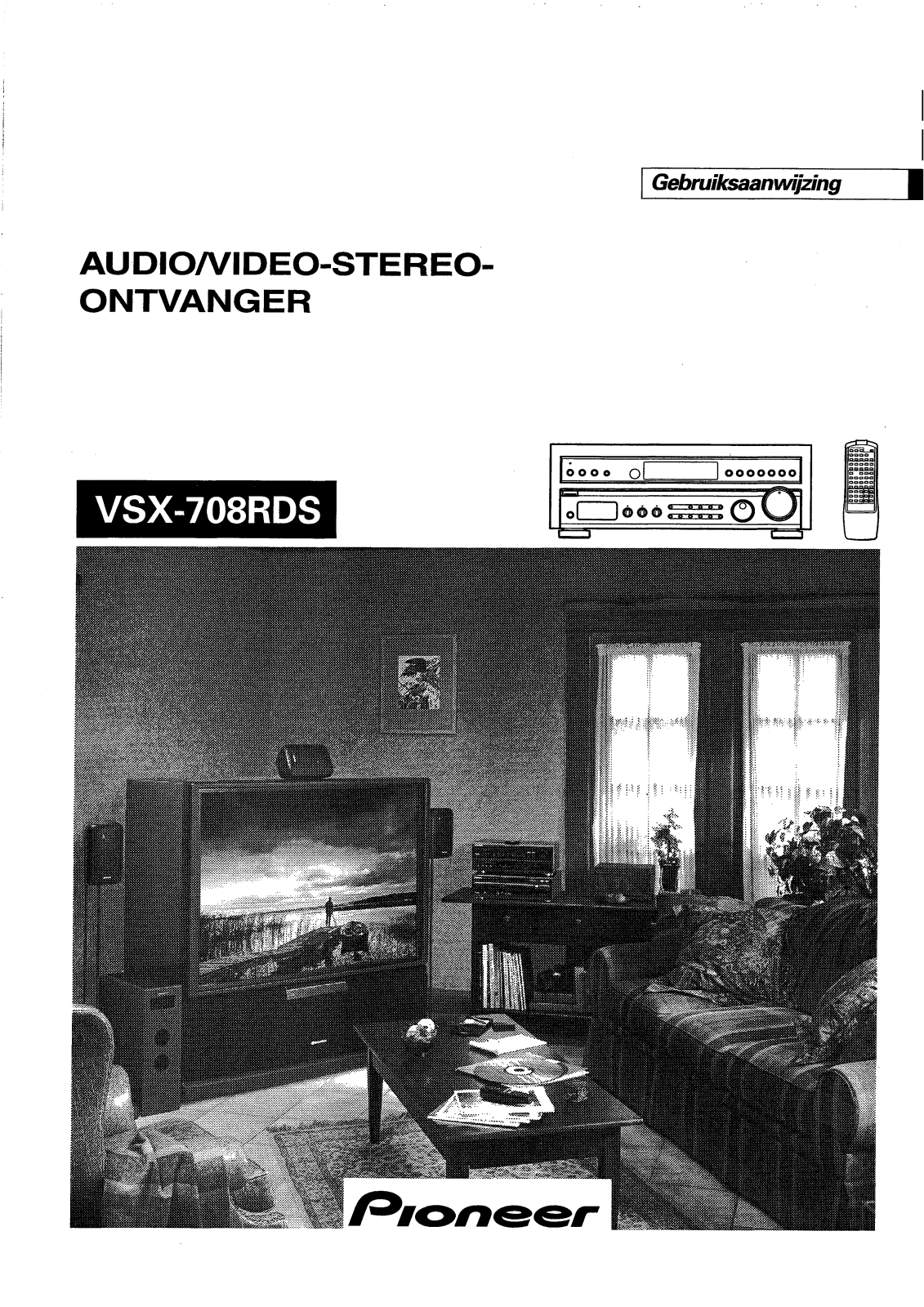 Pioneer VSX-708RDS User Manual