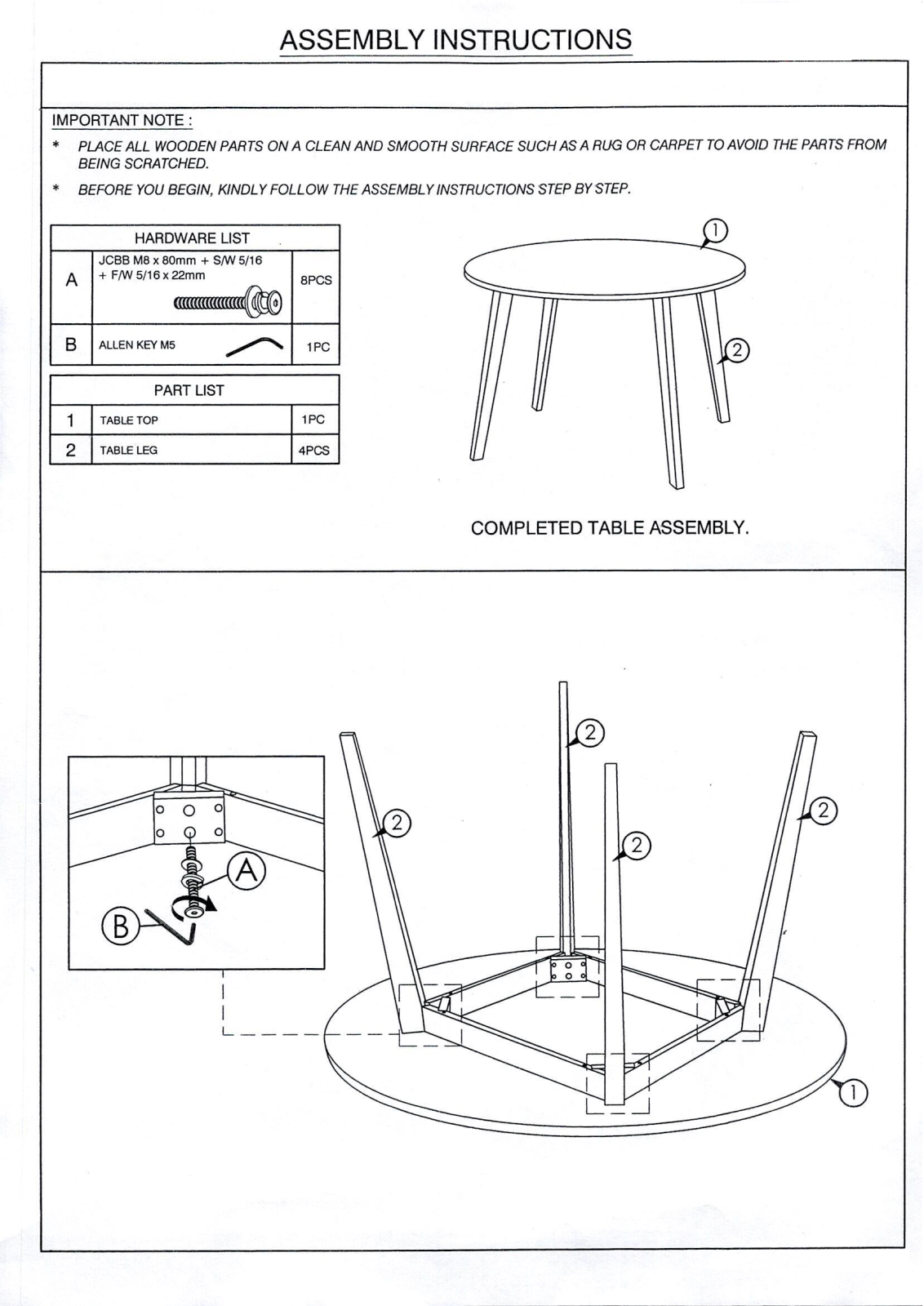 Zipcode Design W005842431 Installation & Assembly - ManualMachine.com