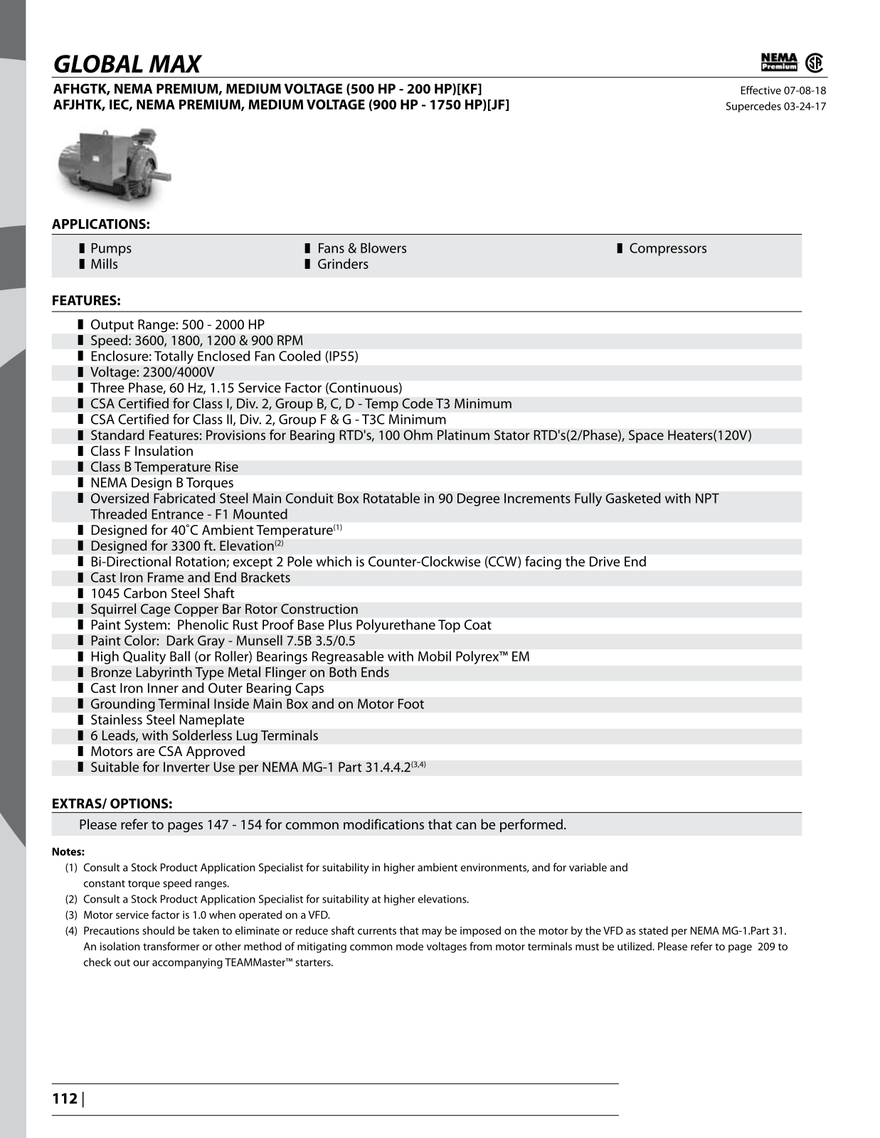 Teco global max Catalog Page