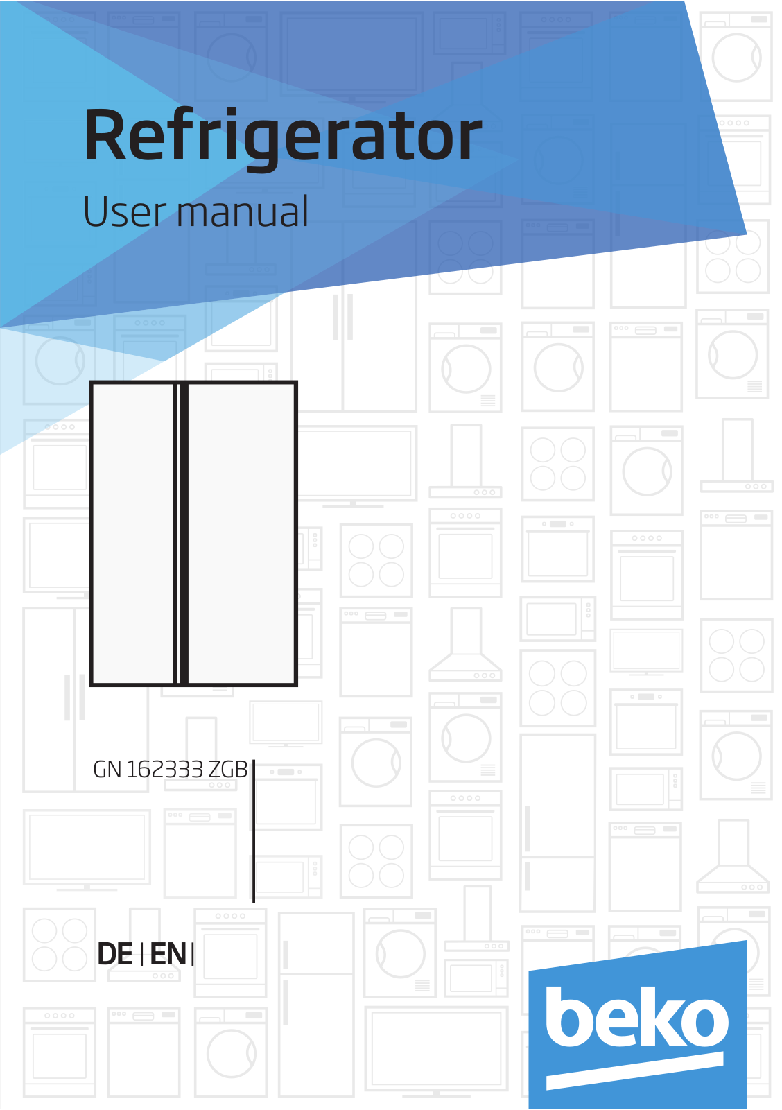 Beko GN 162333 ZGB User manual