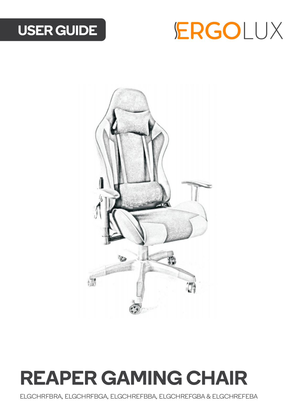 Ergolux ELGCHRFBRA, ELGCHRFBGA, ELGCHREFBBA, ELGCHREFGBA, ELGCHREFEBA User guide - ManualMachine.com