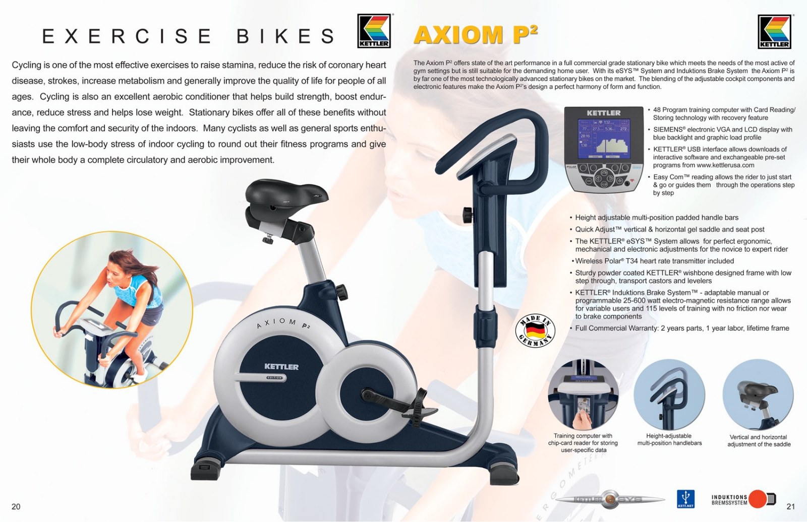 Kettler Axiom P2 User Manual