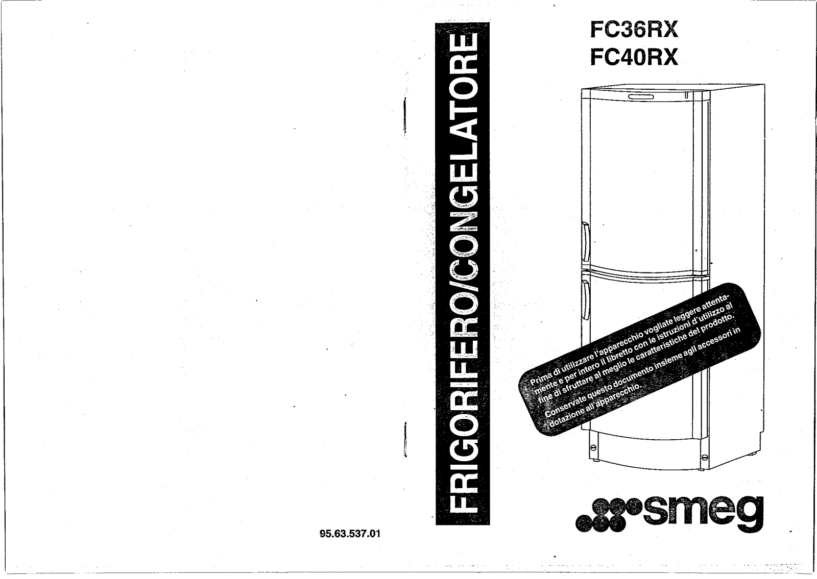 Smeg FC36RX User Manual