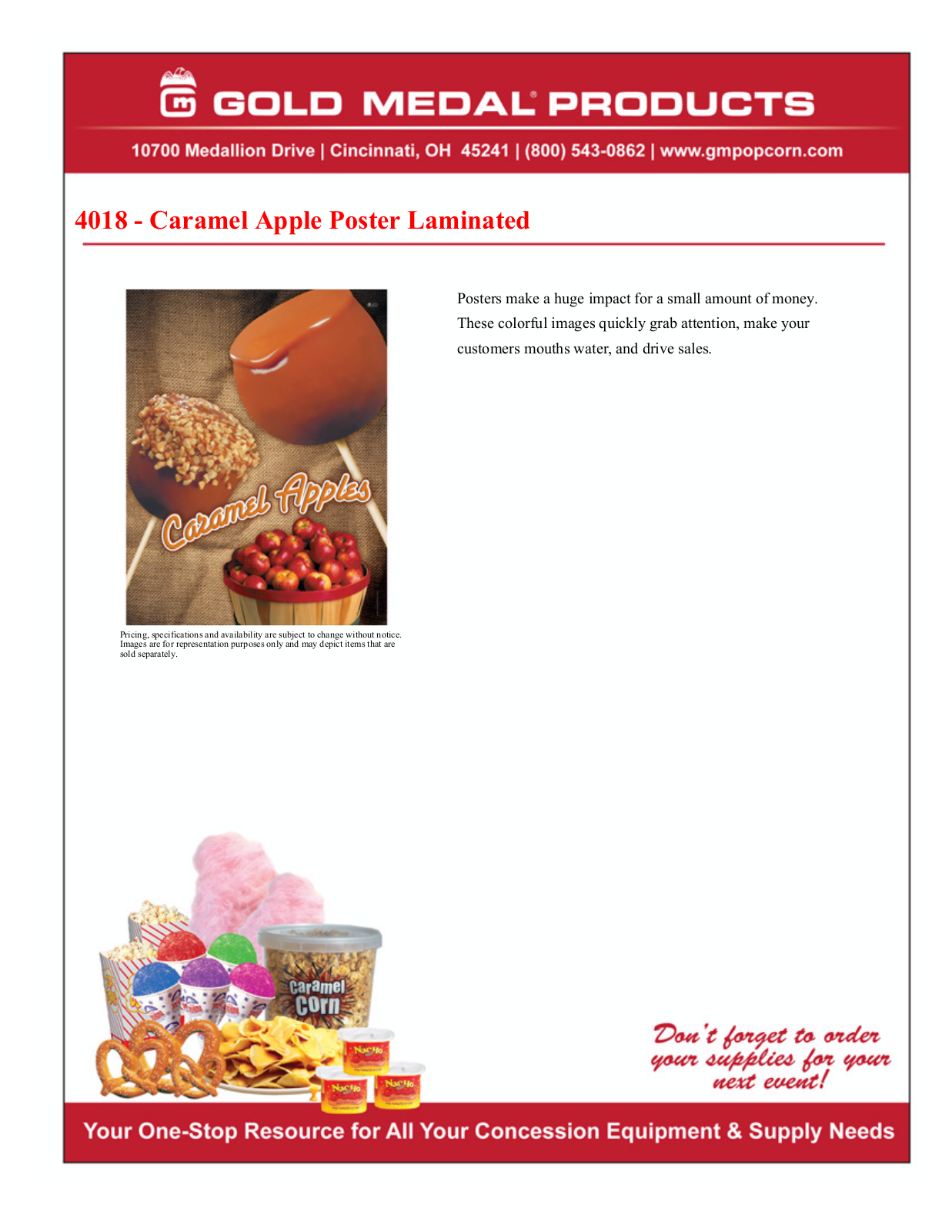 Gold Medal 4018 User Manual - ManualMachine.com