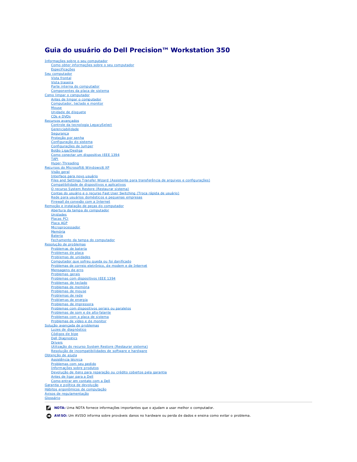 Dell Precision 350 User Manual