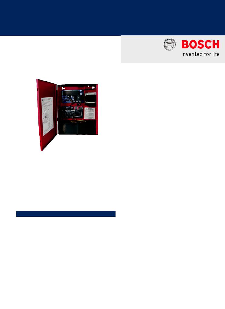 Bosch AL802-WAL Specsheet