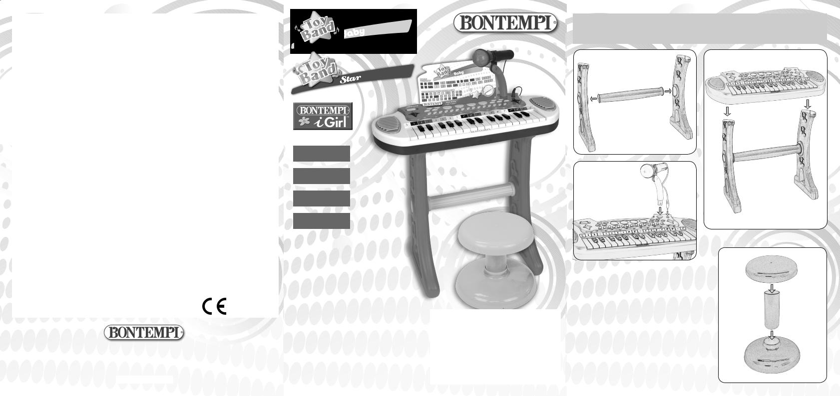 Bontempi 13 3225, 13 3240, 13 3671, 13 3209 User manual