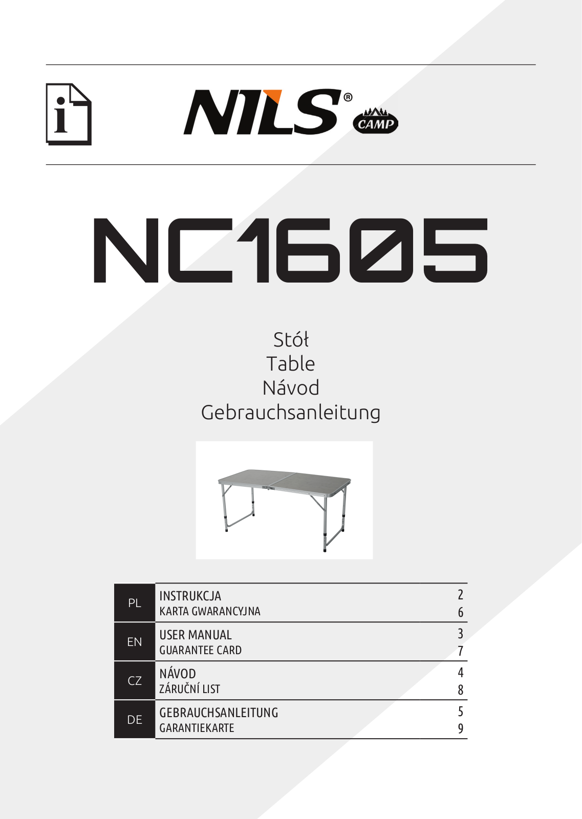 NILS NC1605 User guide - ManualMachine.com