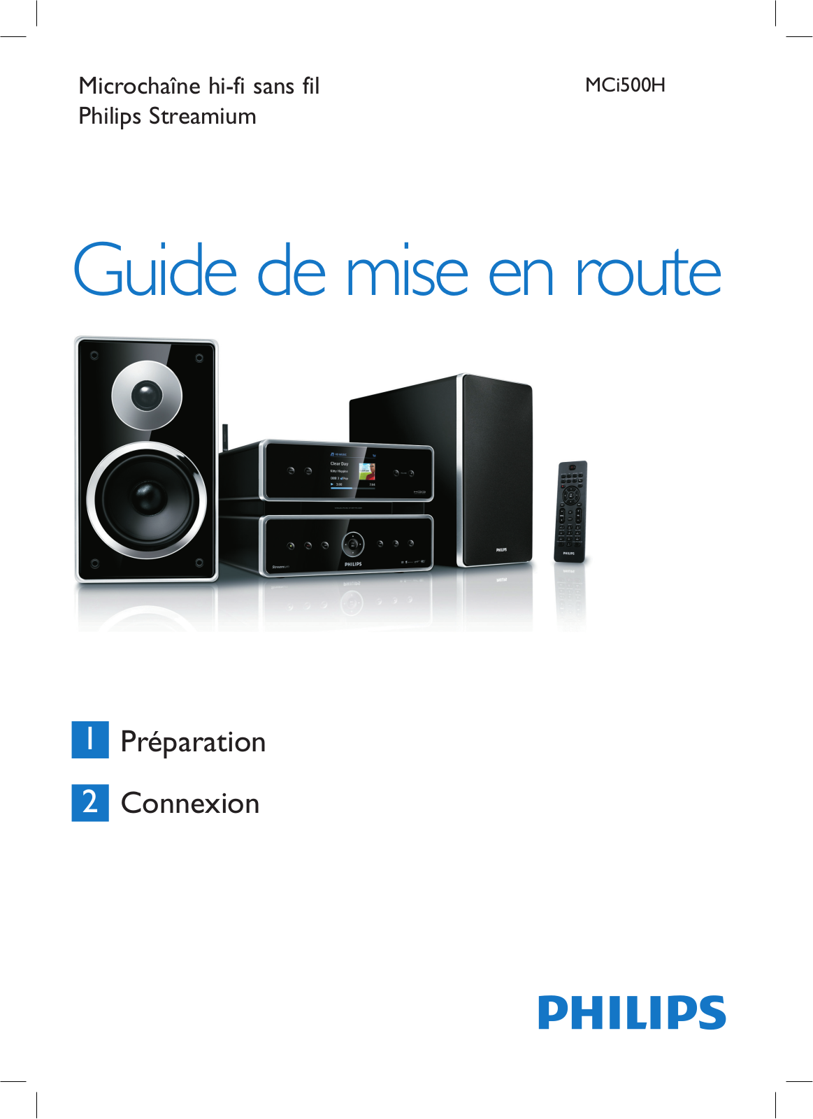 Philips MCi500H Getting Started Guide