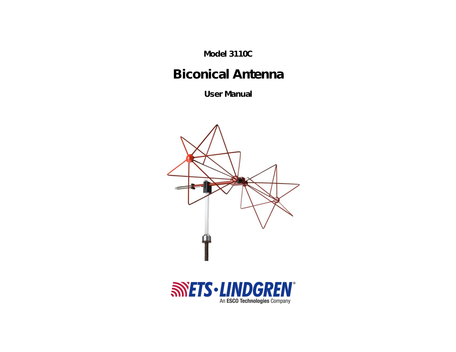 ETS-Lindgren 3110C User Manual