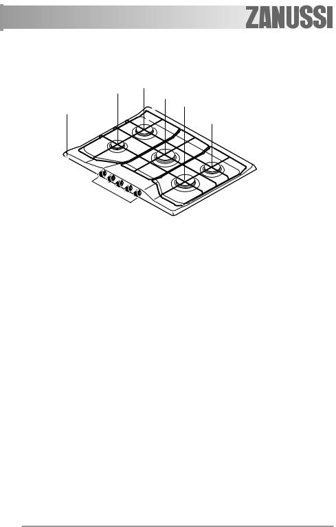 Zanussi ZGF752IX User Manual