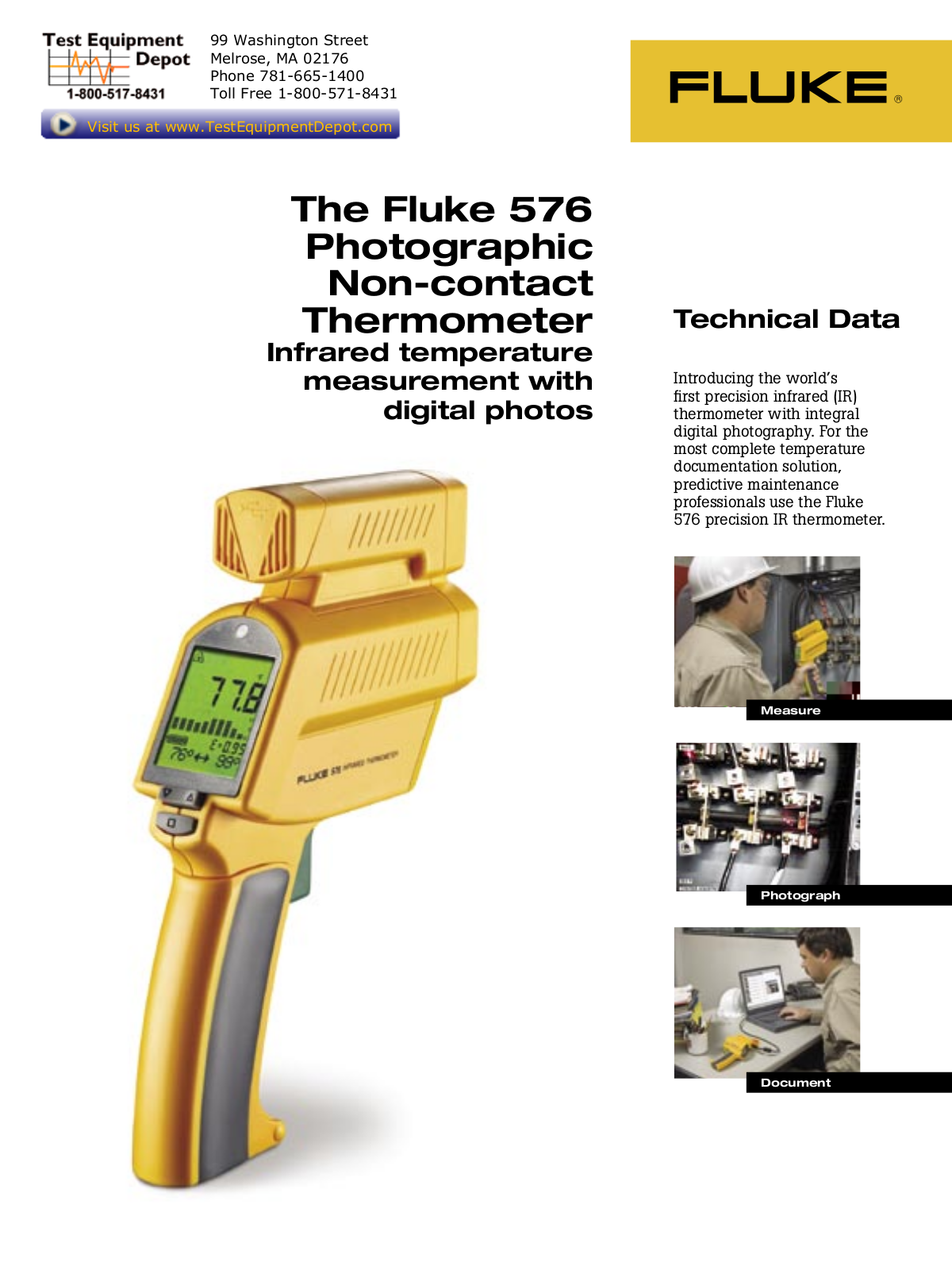 Fluke 576 User Manual