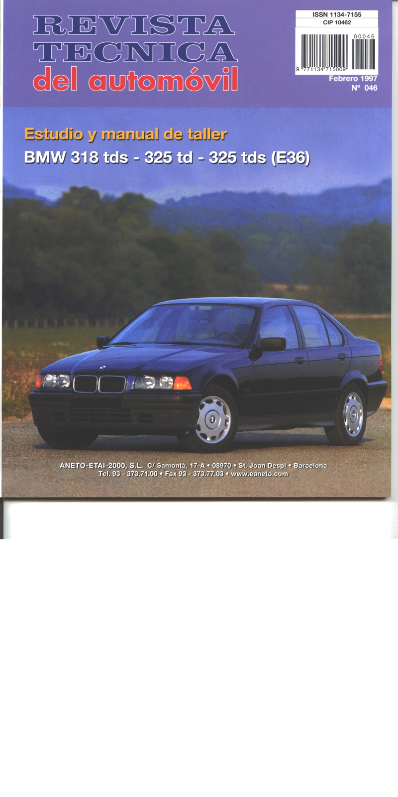 BMW 318tds Service Manual